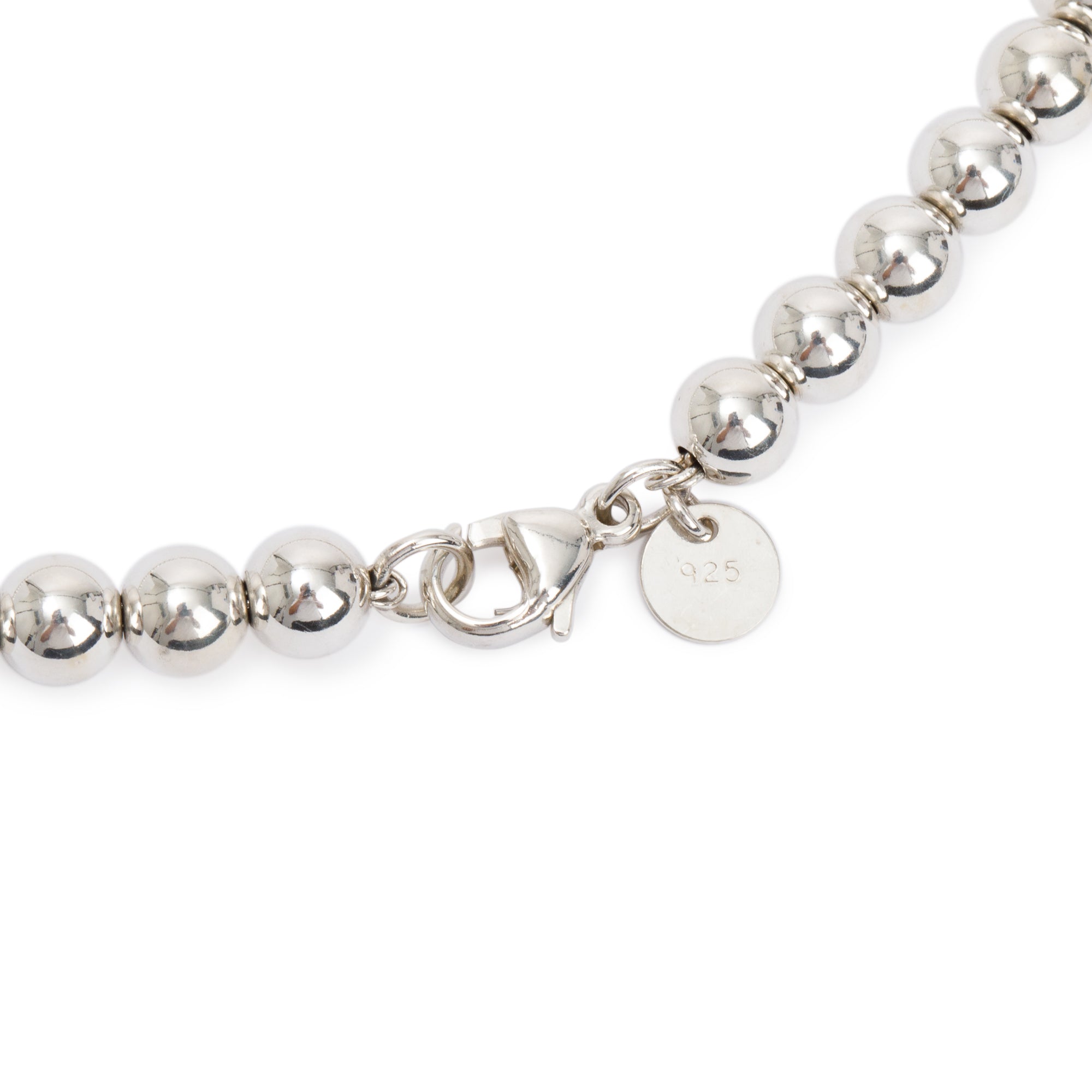 Tiffany & Co. Sterling Silver HardWear Graduated Ball Necklace
