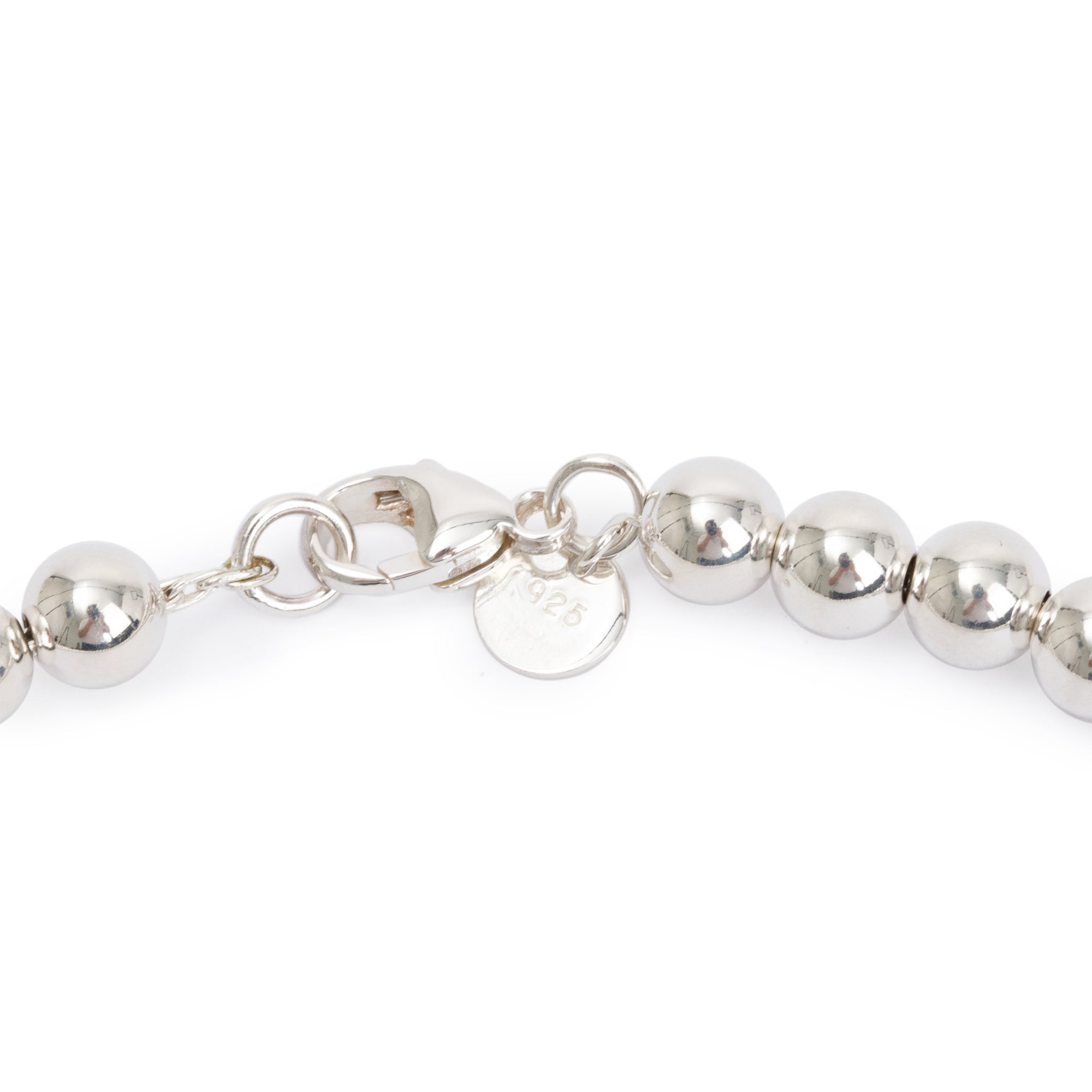 Tiffany & Co. Sterling Silver HardWear Graduated Ball Necklace