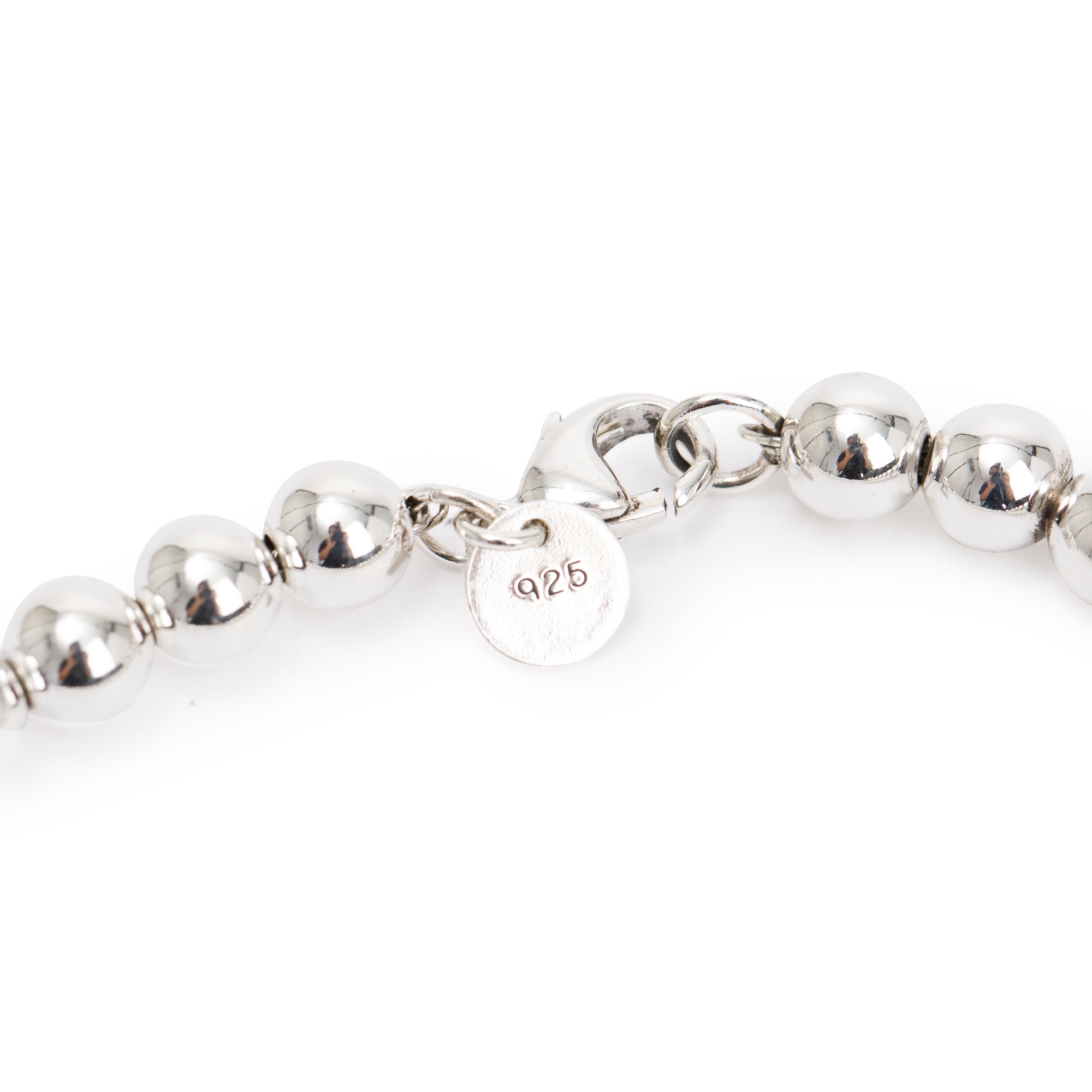 Tiffany & Co. Sterling Silver HardWear Graduated Ball Necklace