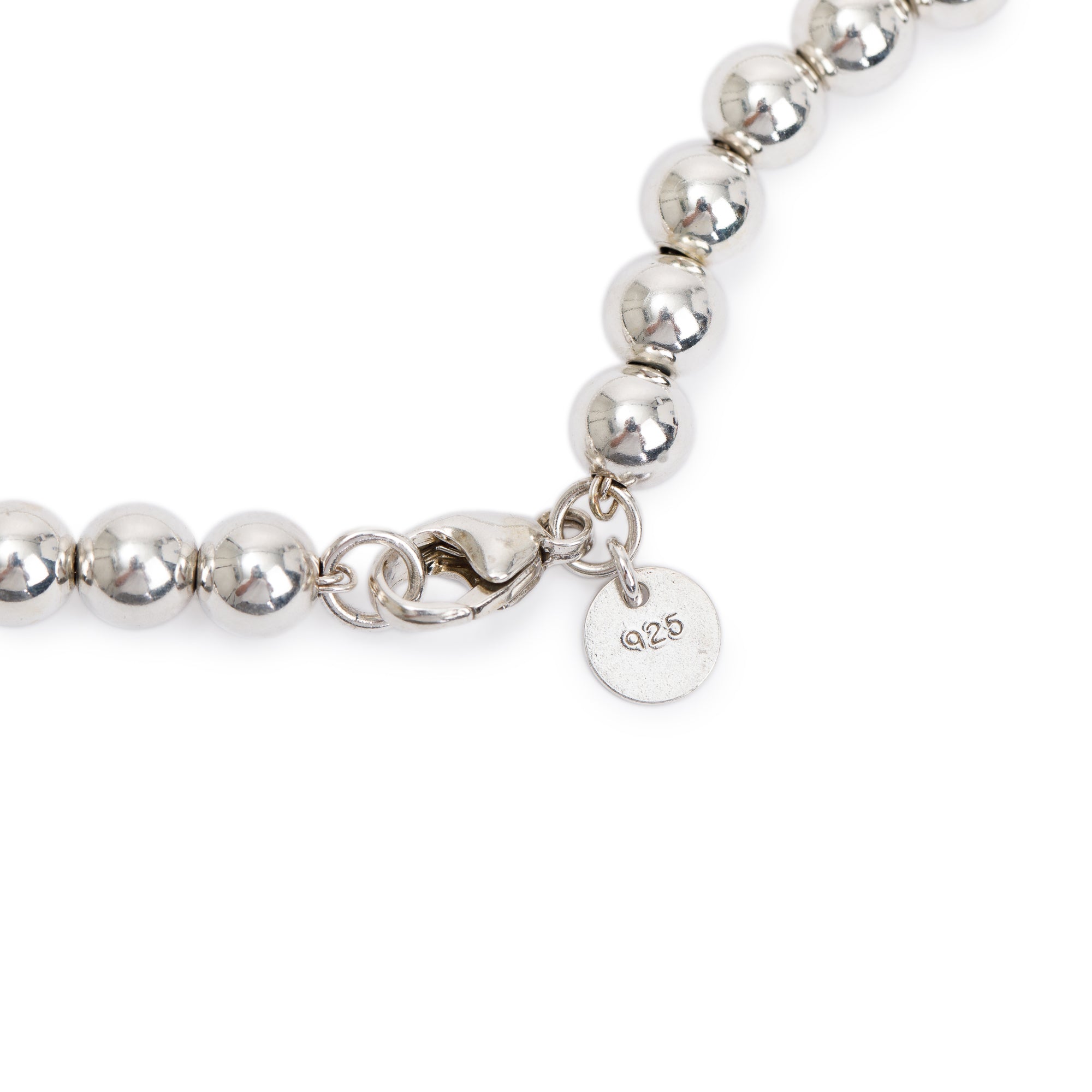 Tiffany & Co. Sterling Silver HardWear Graduated Ball Necklace