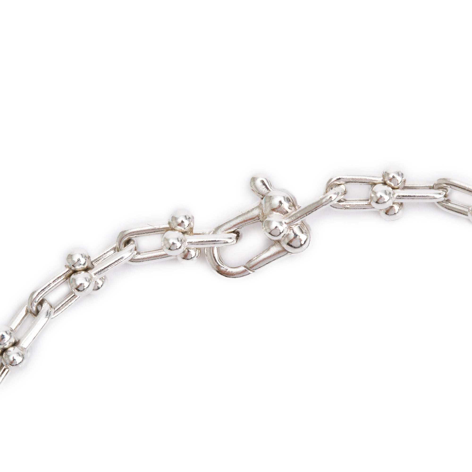 Tiffany & Co. Sterling Silver HardWear Micro Link Bracelet w/ Box