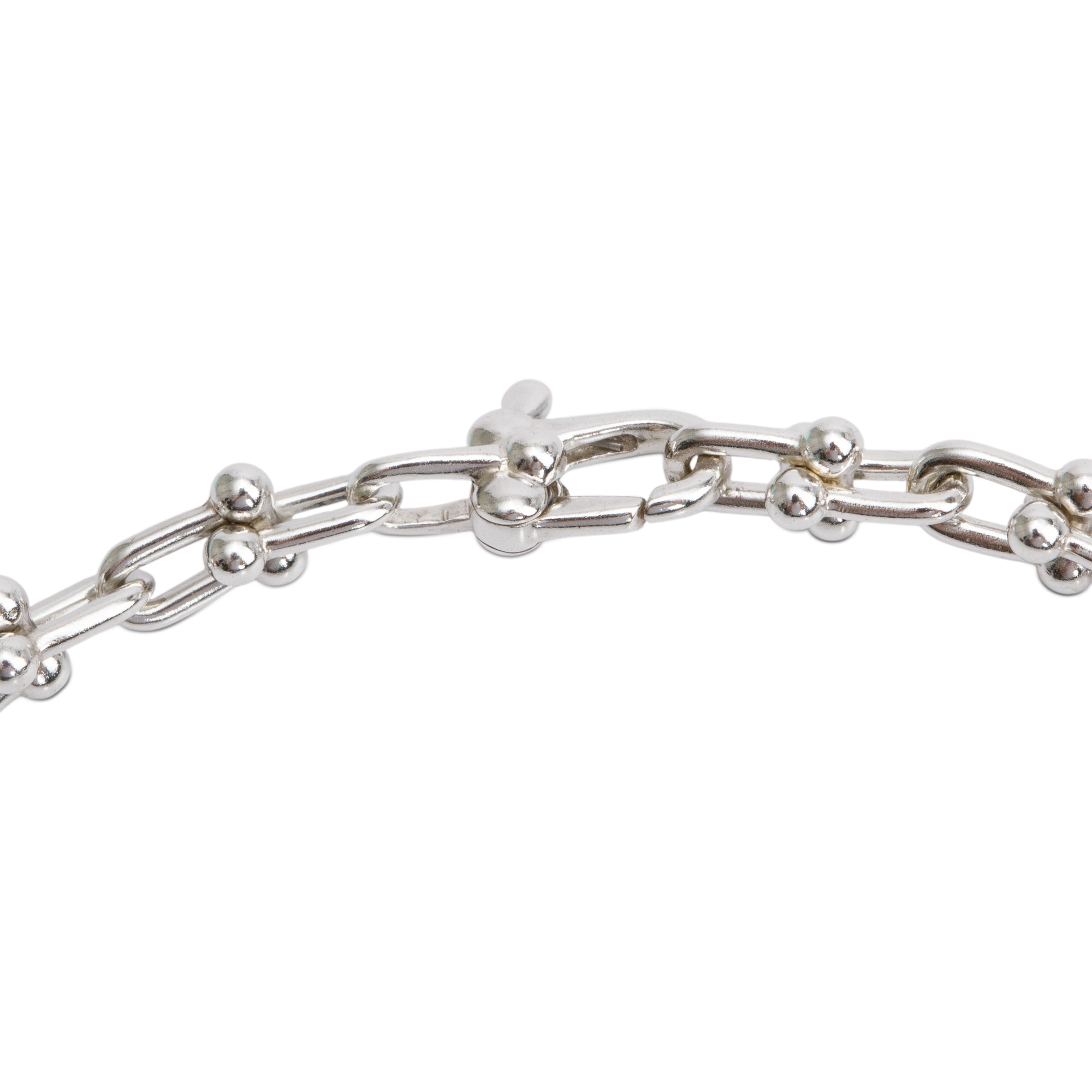 Tiffany & Co. Sterling Silver HardWear Micro Link Bracelet w/ Box