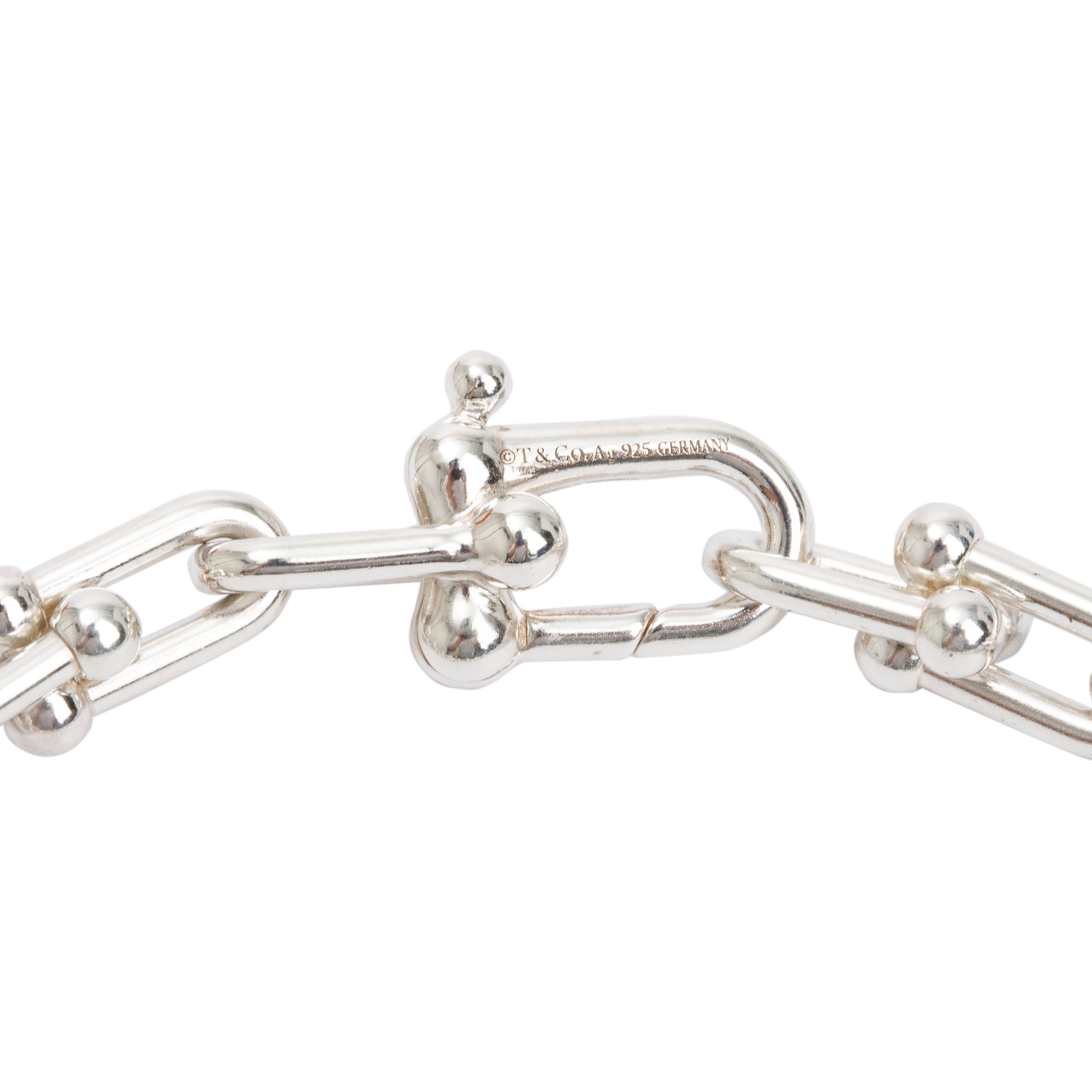 Tiffany & Co. Sterling Silver HardWear Small Link Bracelet w/ Box