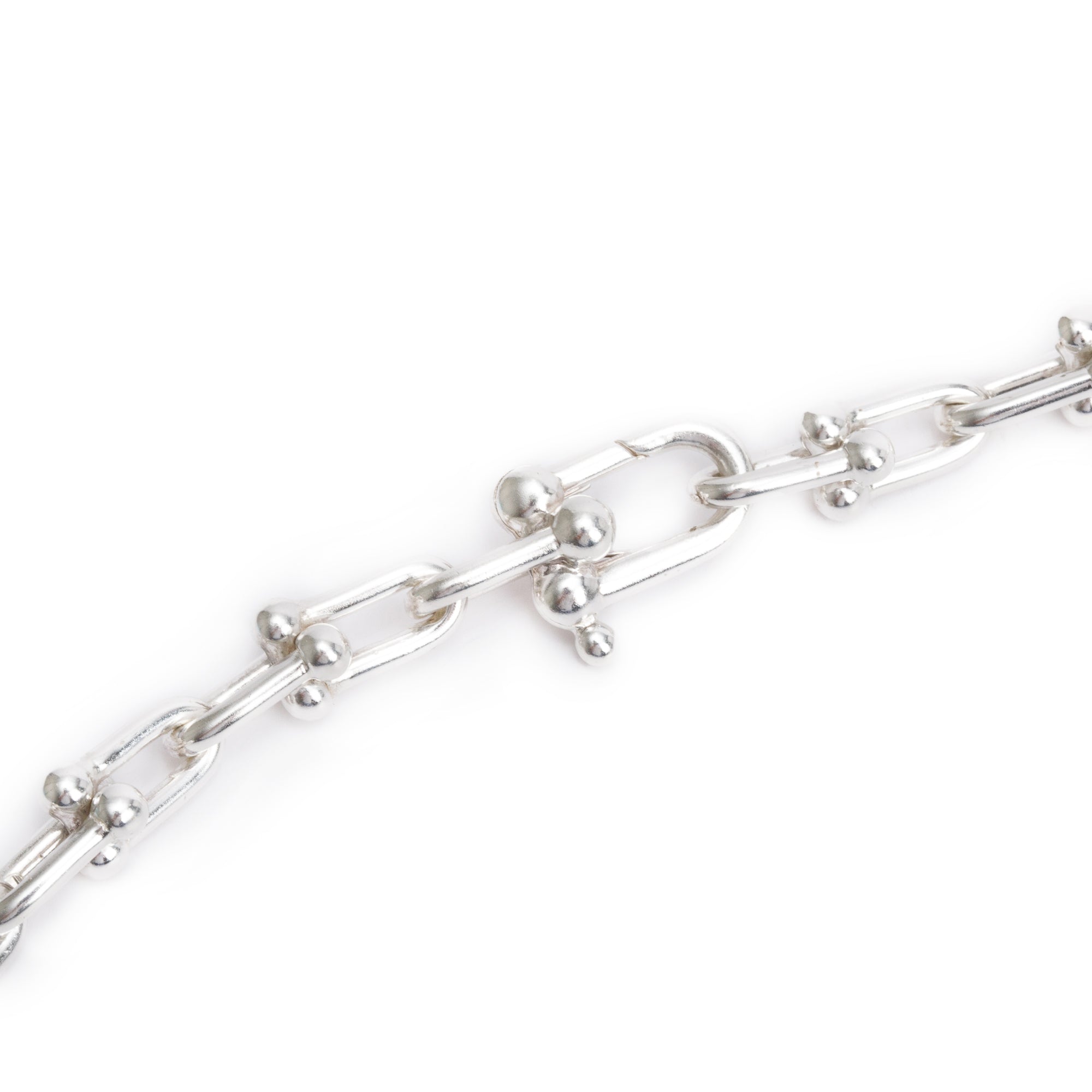 Tiffany & Co. Sterling Silver Hardwear Small Wrap Necklace w/ Box & Receipt