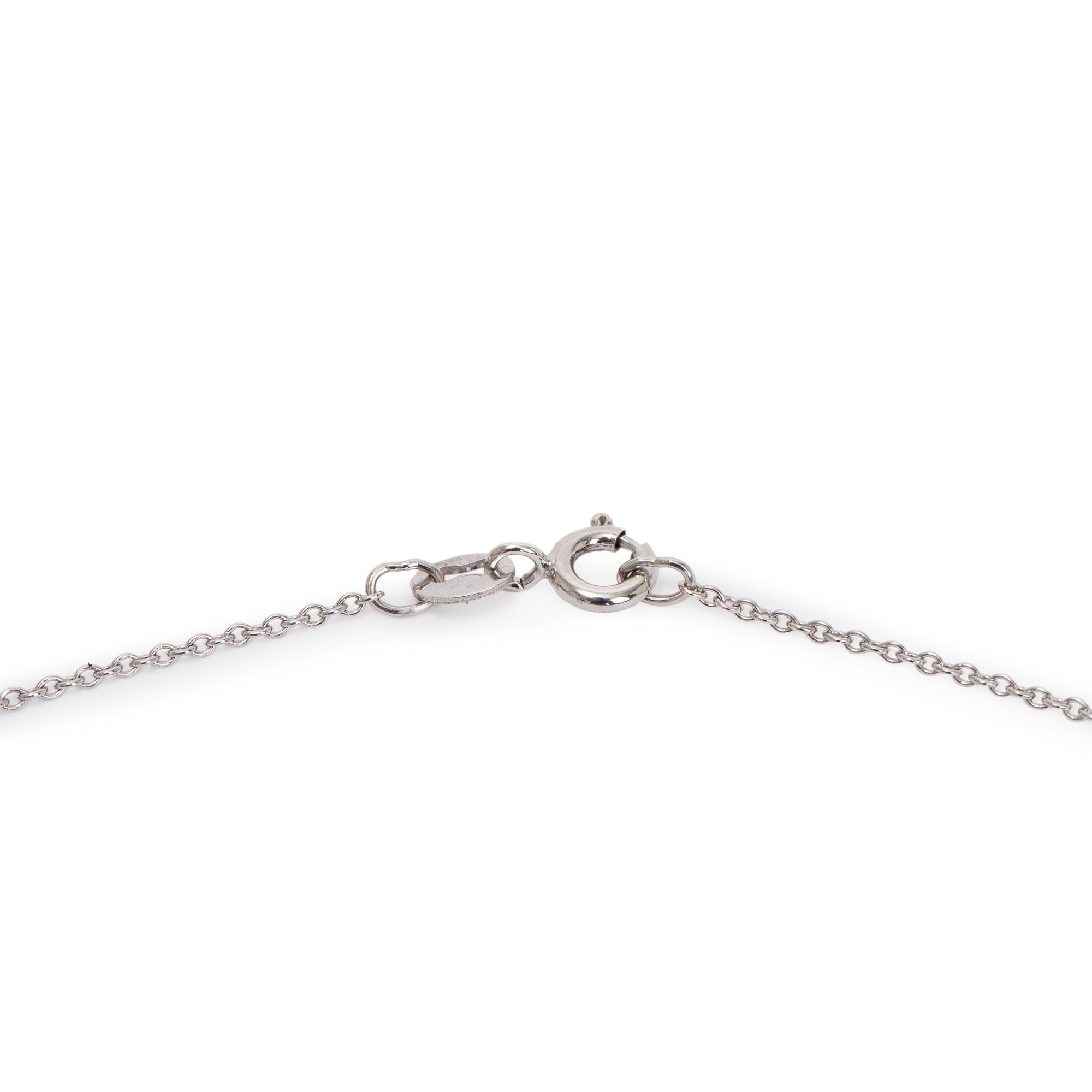 Tiffany & Co. Sterling Silver Heart Locket Pendant Necklace