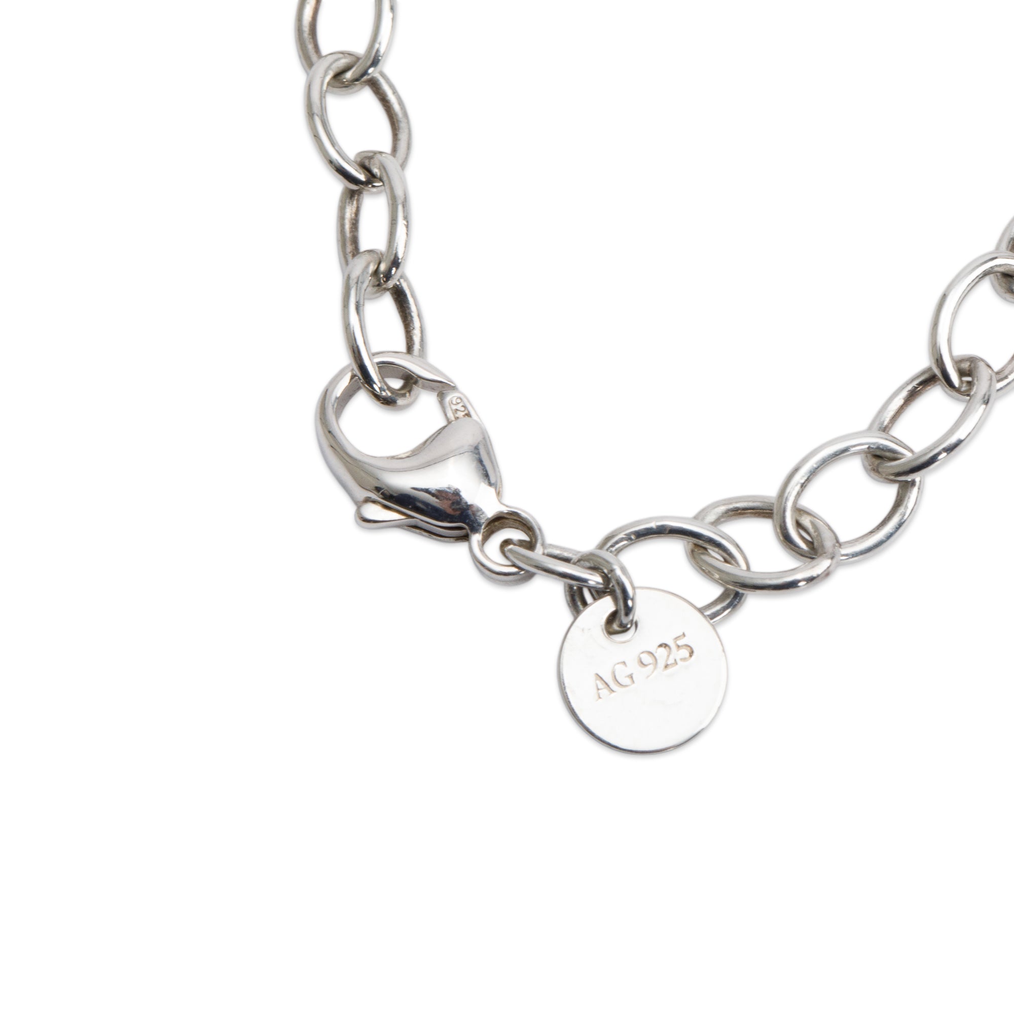 Tiffany & Co. Sterling Silver Infinity Link Bracelet