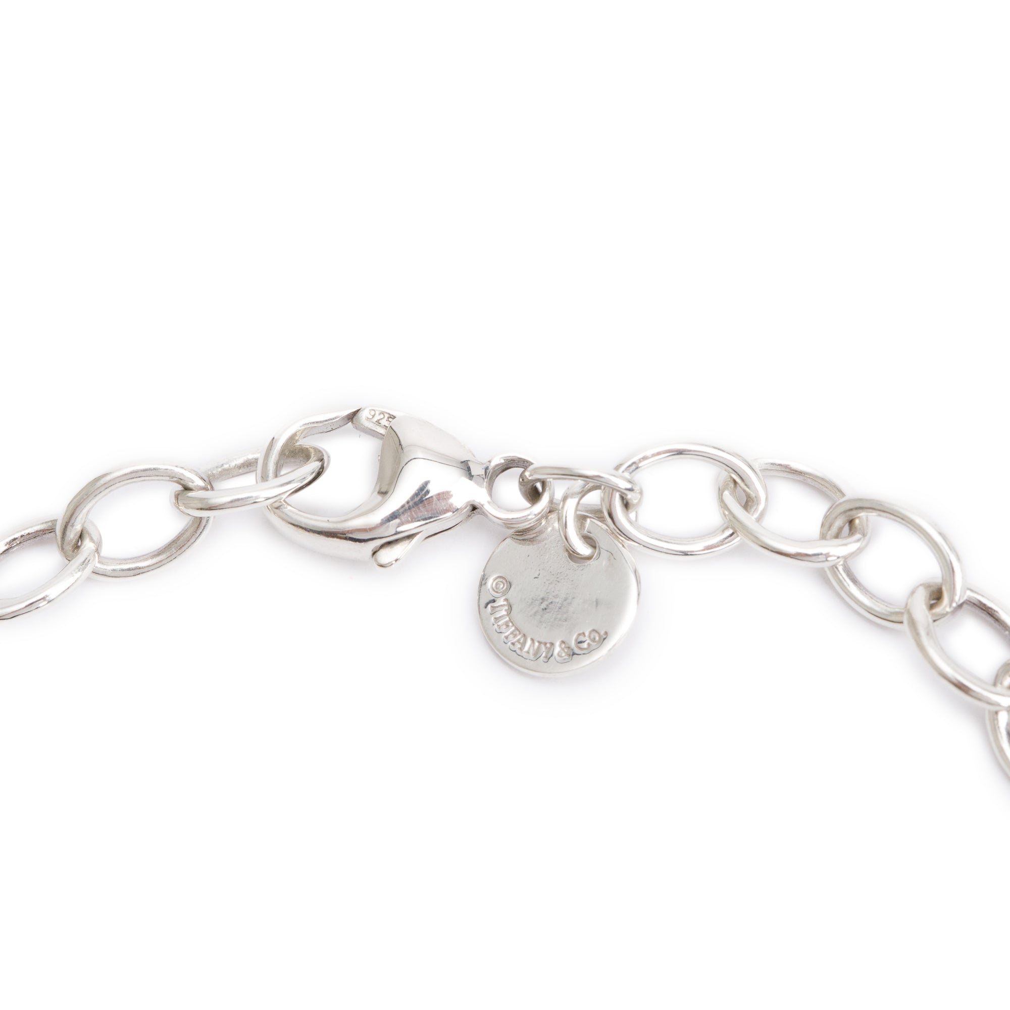 Tiffany & Co. Sterling Silver Infinity Link Bracelet