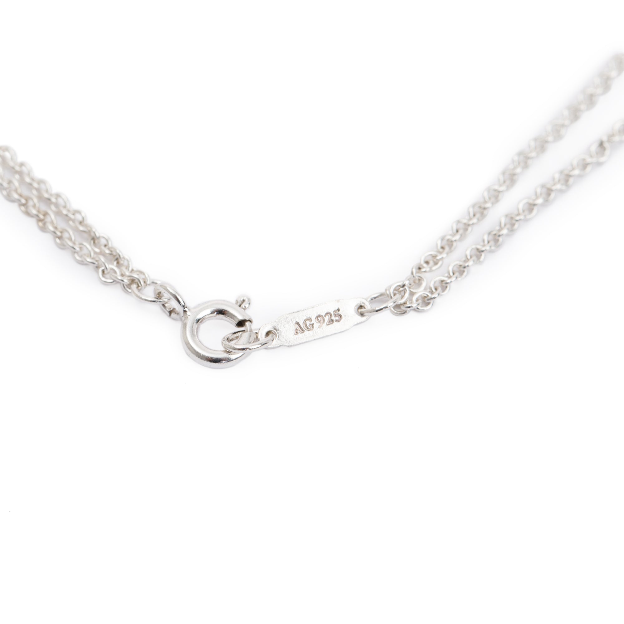 Tiffany & Co. Sterling Silver Infinity Pendant Necklace