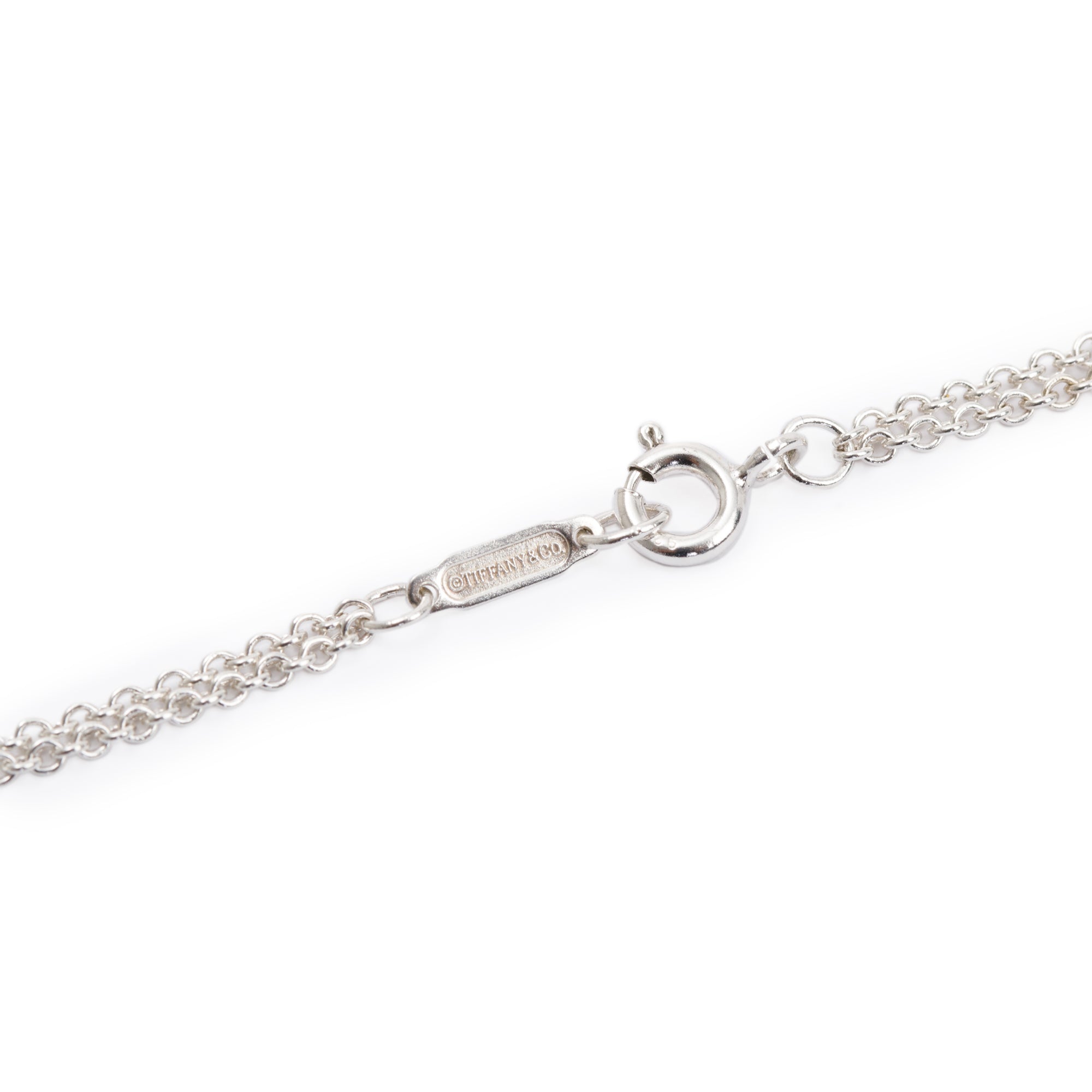 Tiffany & Co. Sterling Silver Infinity Pendant Necklace