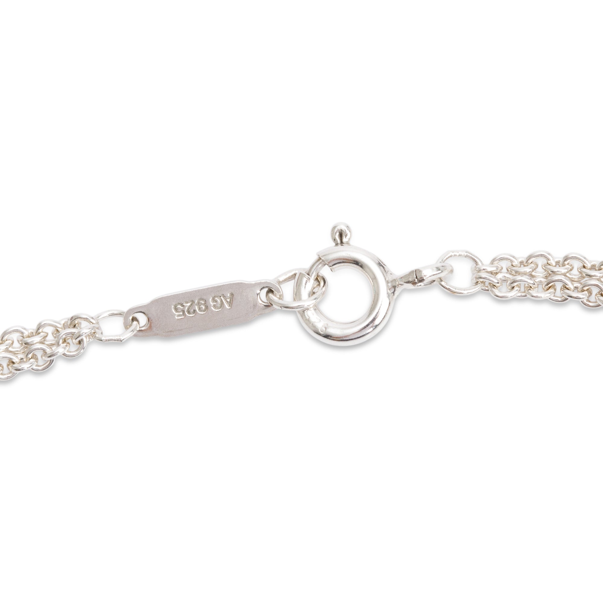 Tiffany & Co. Sterling Silver Infinity Pendant Necklace