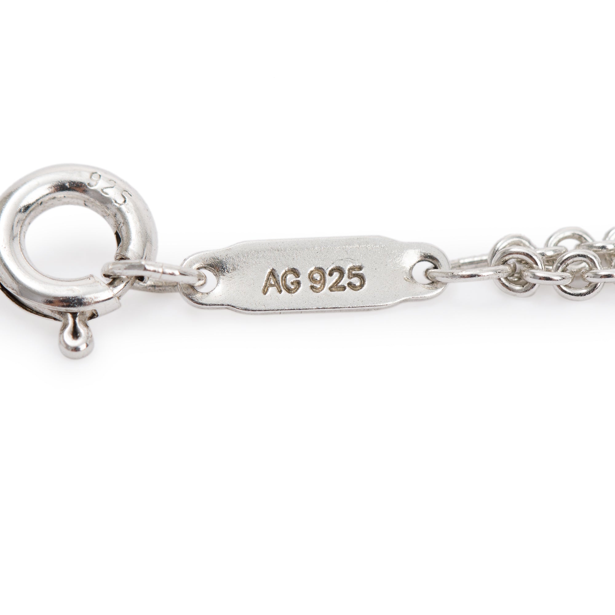 Tiffany & Co. Sterling Silver Infinity Pendant Necklace