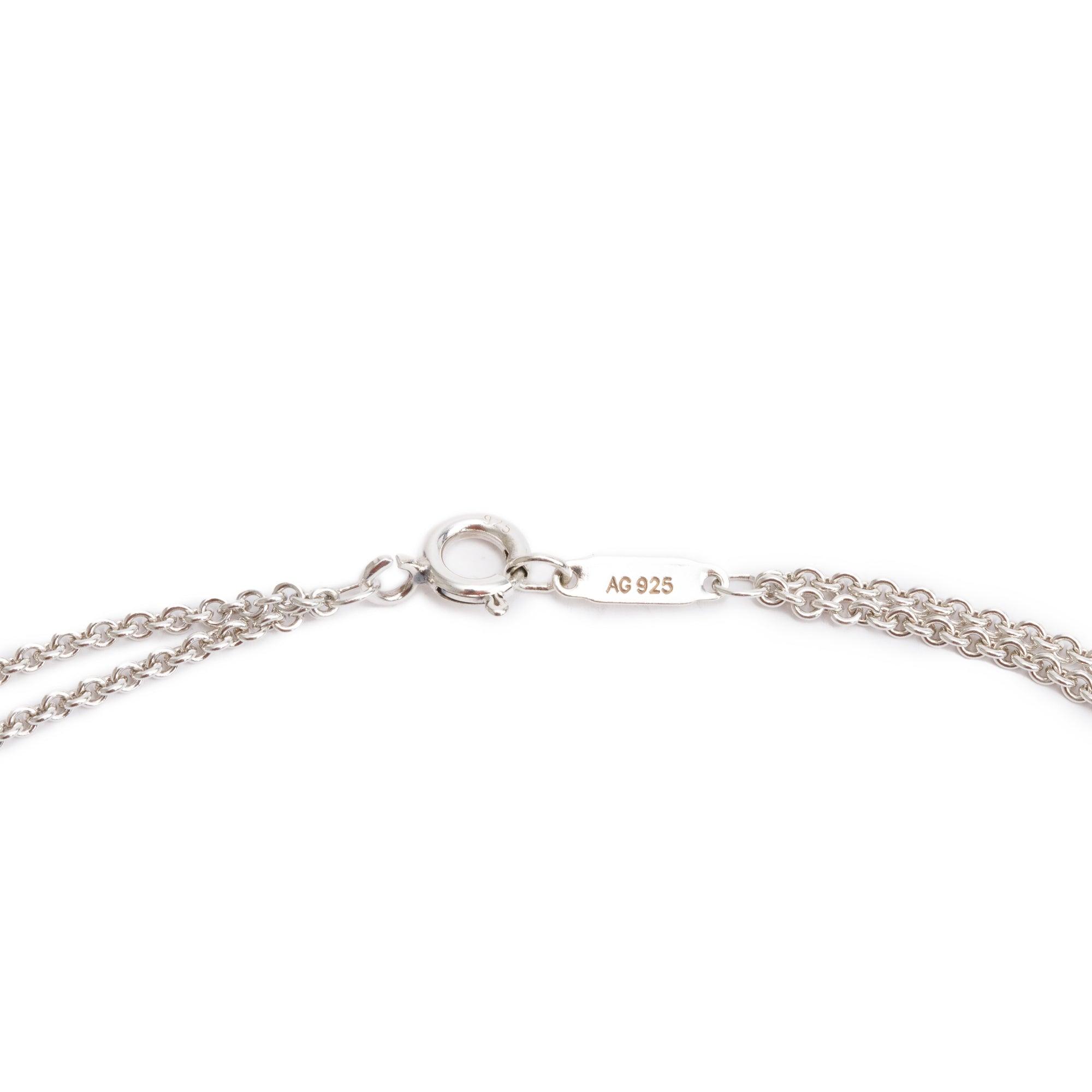 Tiffany & Co. Sterling Silver Infinity Pendant Necklace