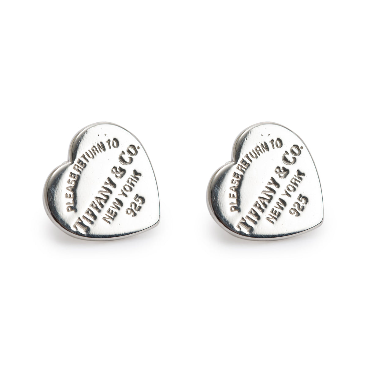 Tiffany & Co. Sterling Silver Large Return to Tiffany Heart Tag