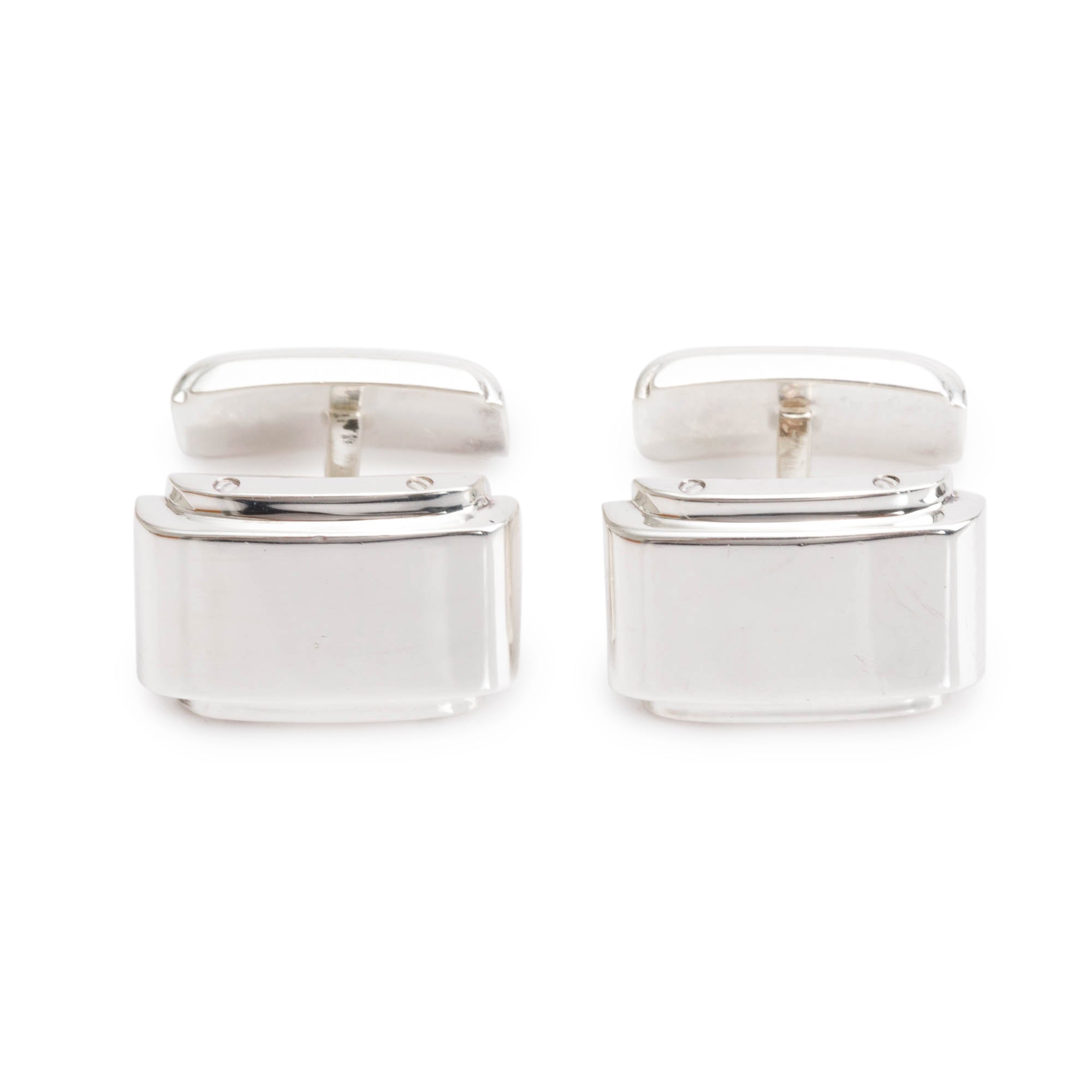 Tiffany & Co. Sterling Silver Metropolis Cufflinks