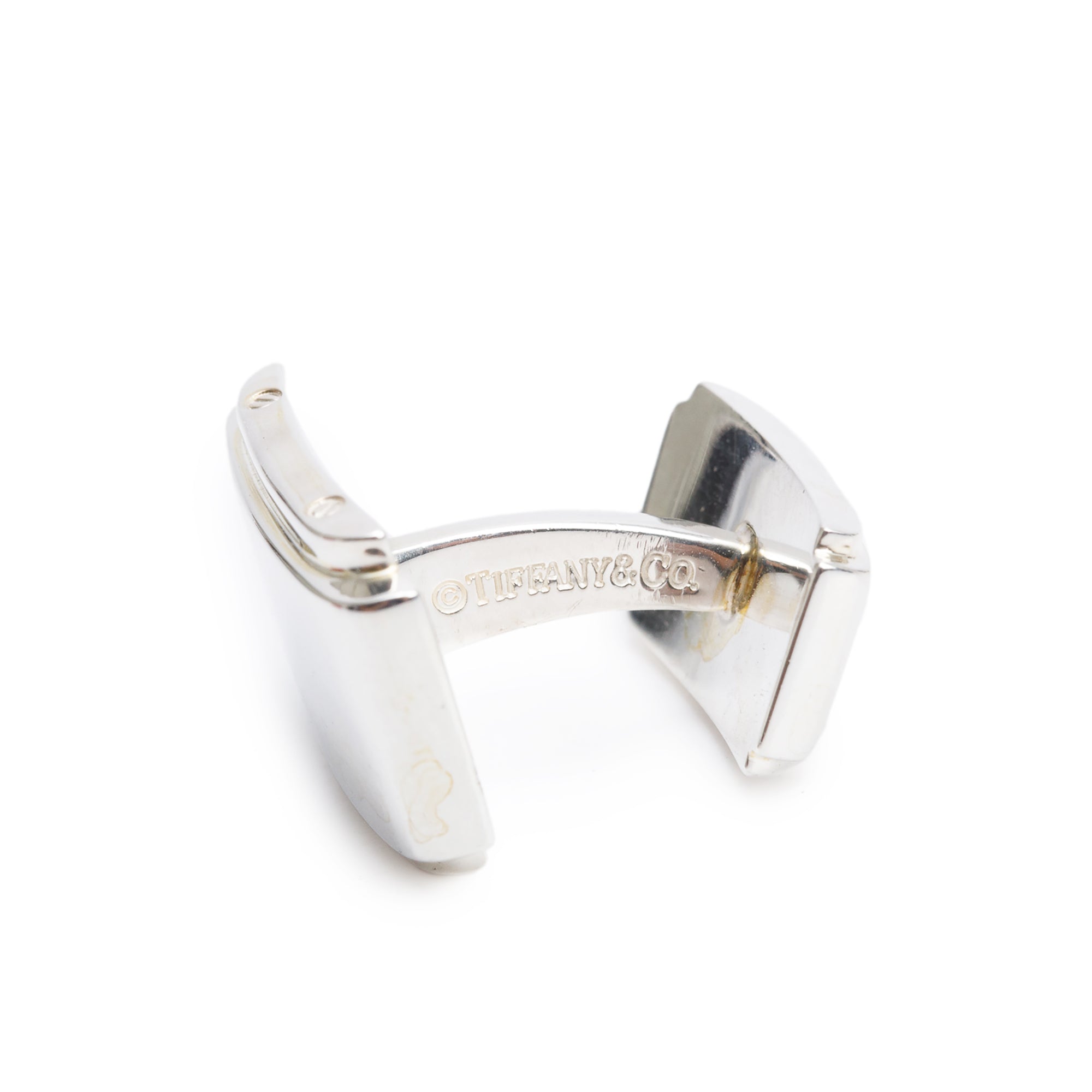 Tiffany & Co. Sterling Silver Metropolis Cufflinks