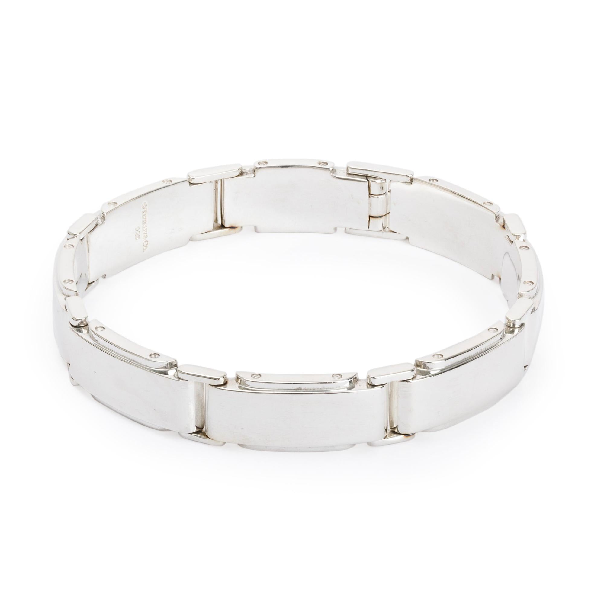 Tiffany & Co. Sterling Silver Metropolis Link Bracelet