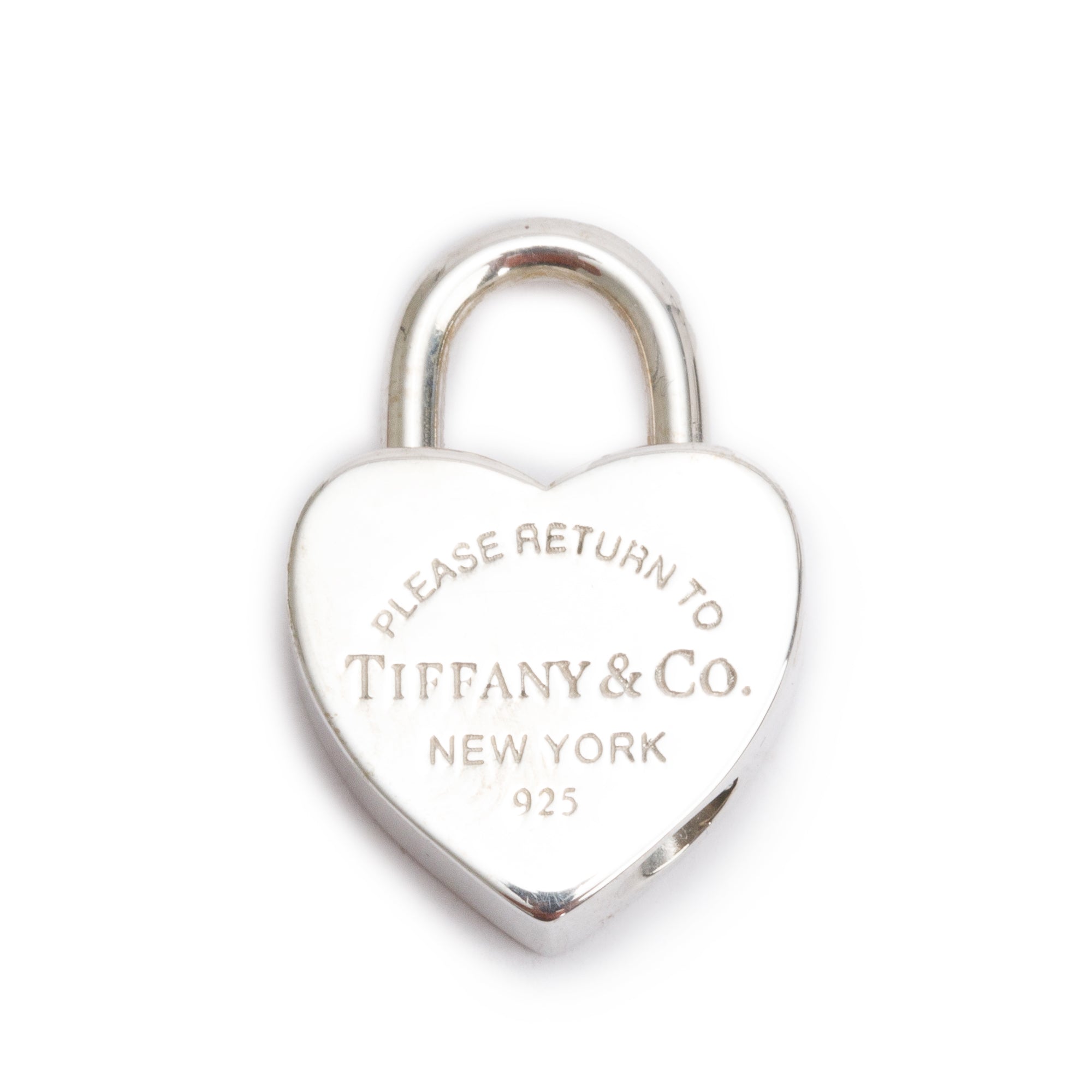Tiffany & Co. Sterling Silver Return To Tiffany Heart Lock Charm