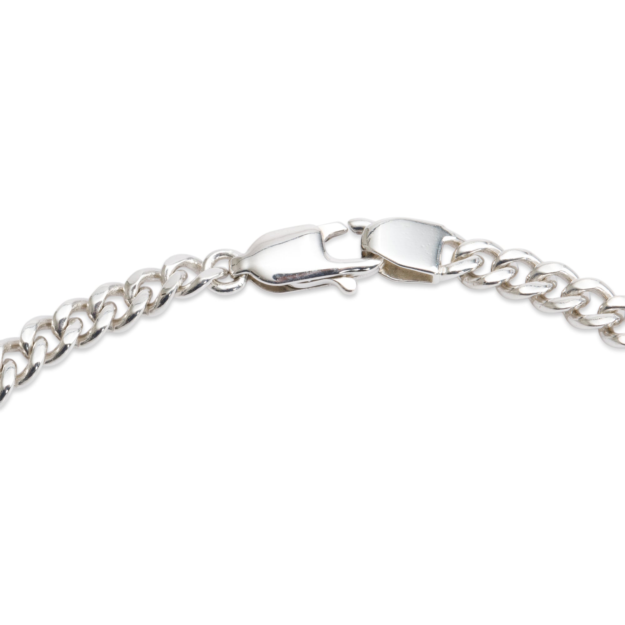 Tiffany & Co. Sterling Silver Return to Tiffany Diamond Oval I.D. Bracelet