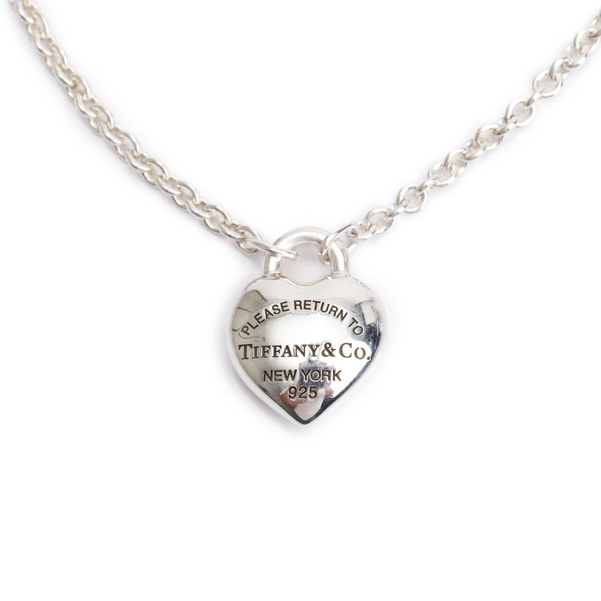 Tiffany & Co. Sterling Silver Return to Tiffany Full Heart Bracelet