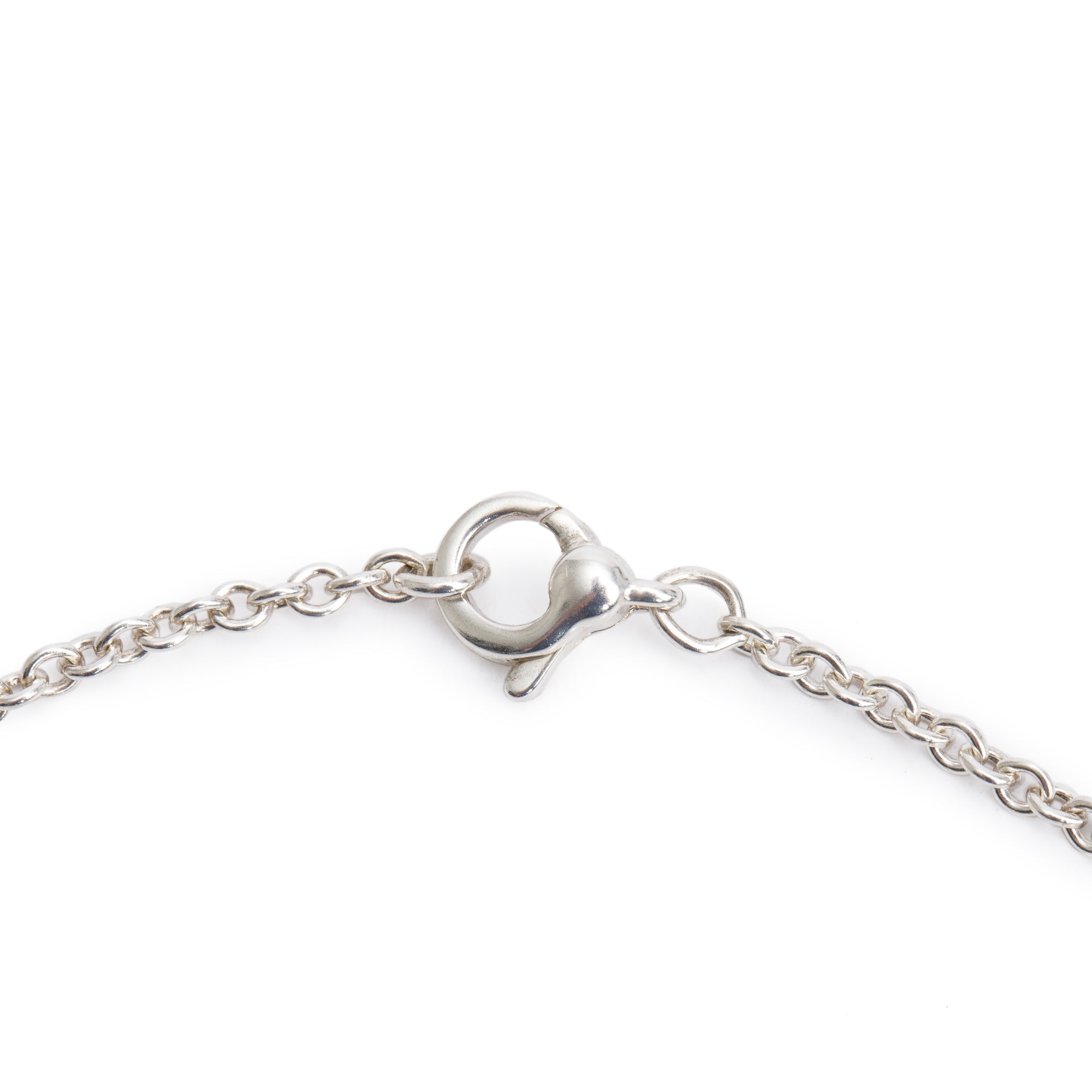 Tiffany & Co. Sterling Silver Return to Tiffany Full Heart Pendant Necklace