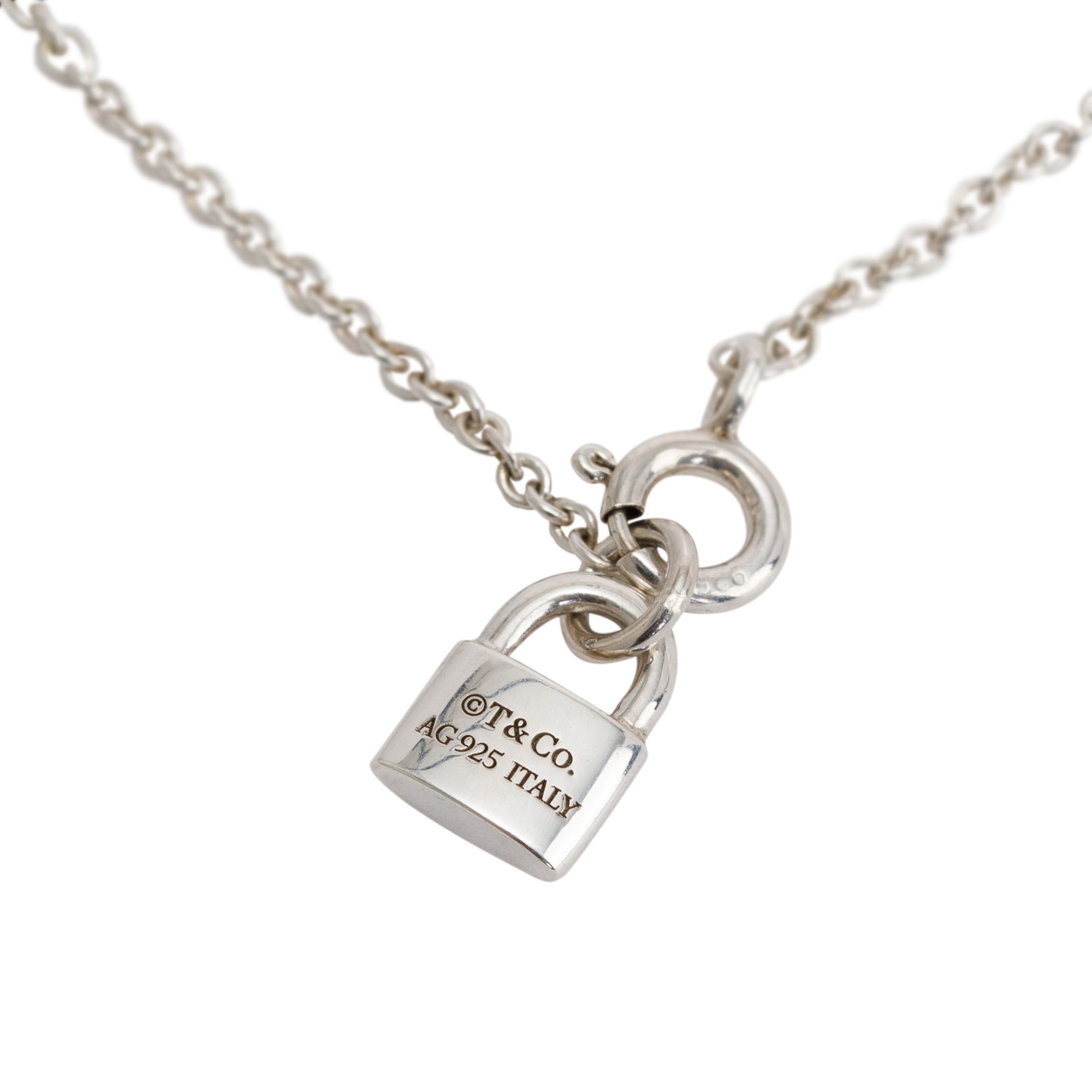 Tiffany & Co. Sterling Silver Return to Tiffany Love Heart Pendant Necklace