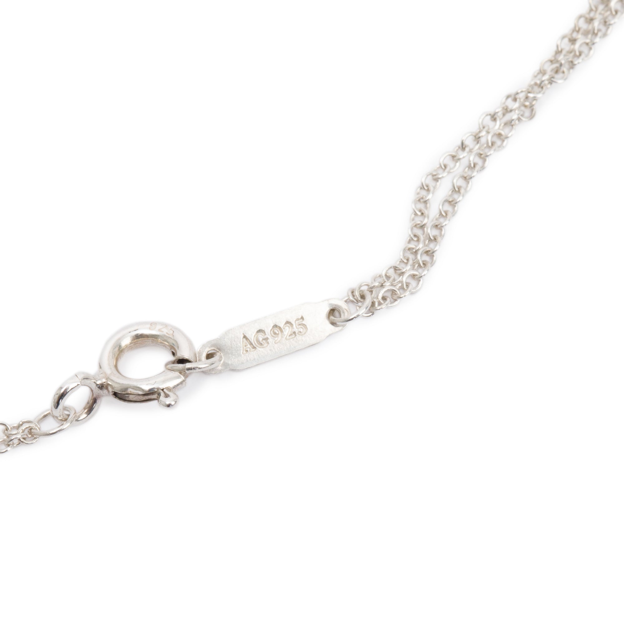 Tiffany & Co. Sterling Silver & Rubedo Metal 1837 Circle Bracelet