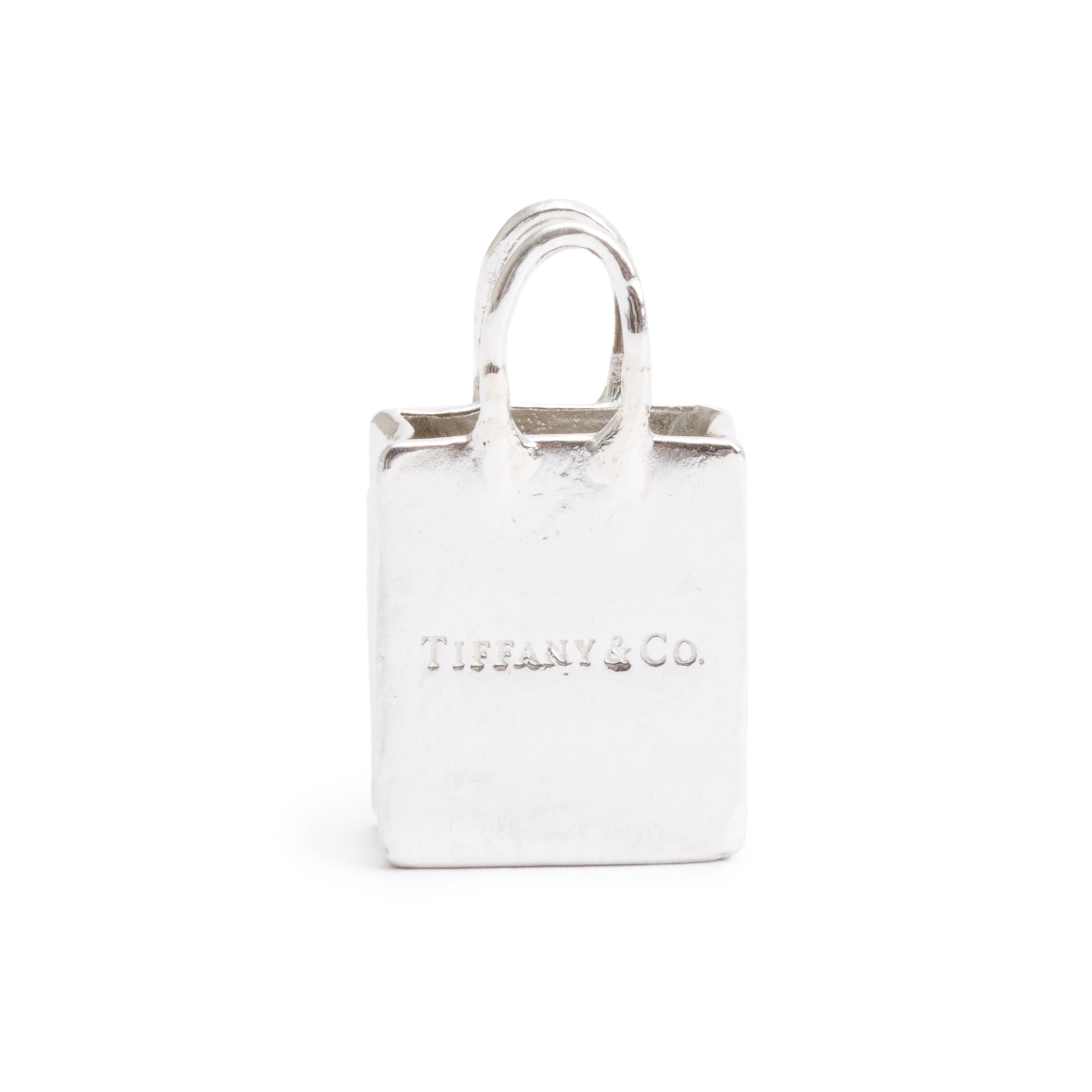 Tiffany & Co. Sterling Silver Shopping Bag Charm