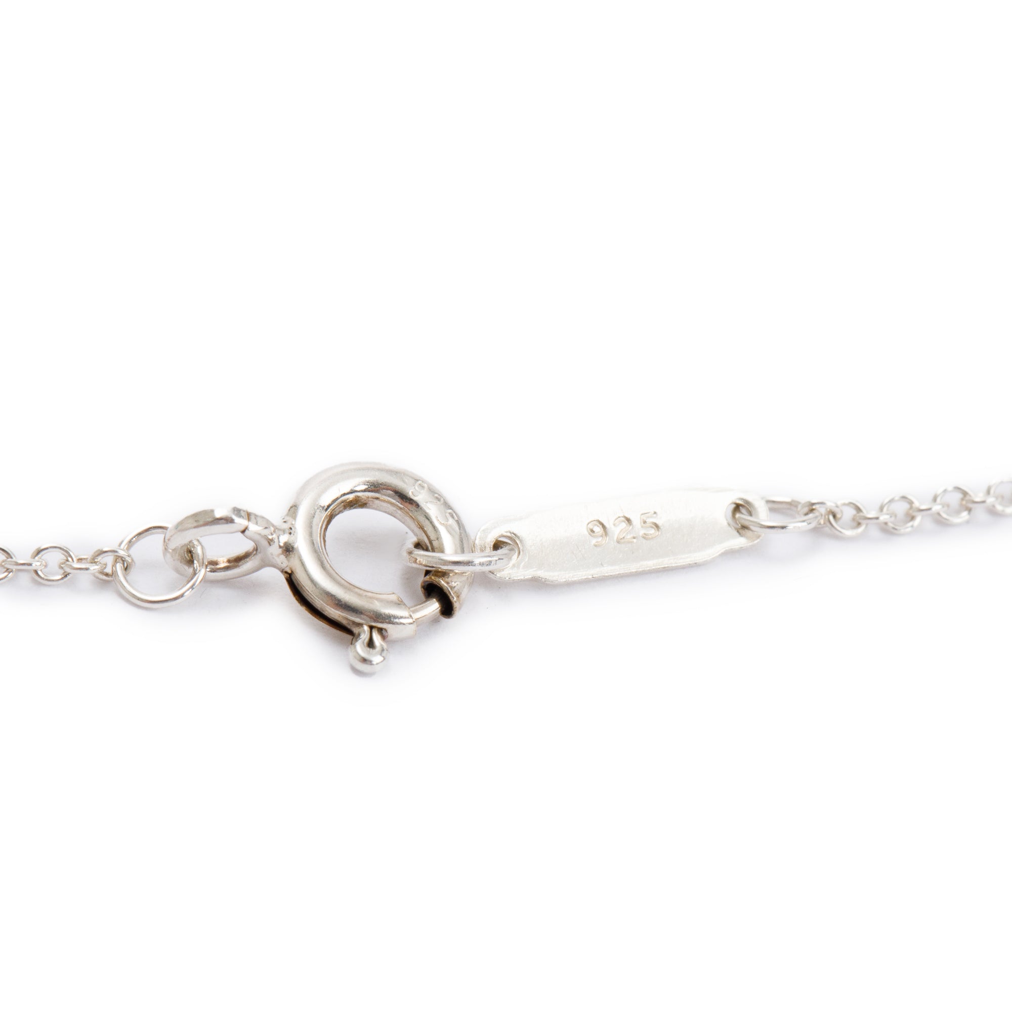 Tiffany & Co. Sterling Silver Small 1837 Interlocking Circles Pendant Necklace