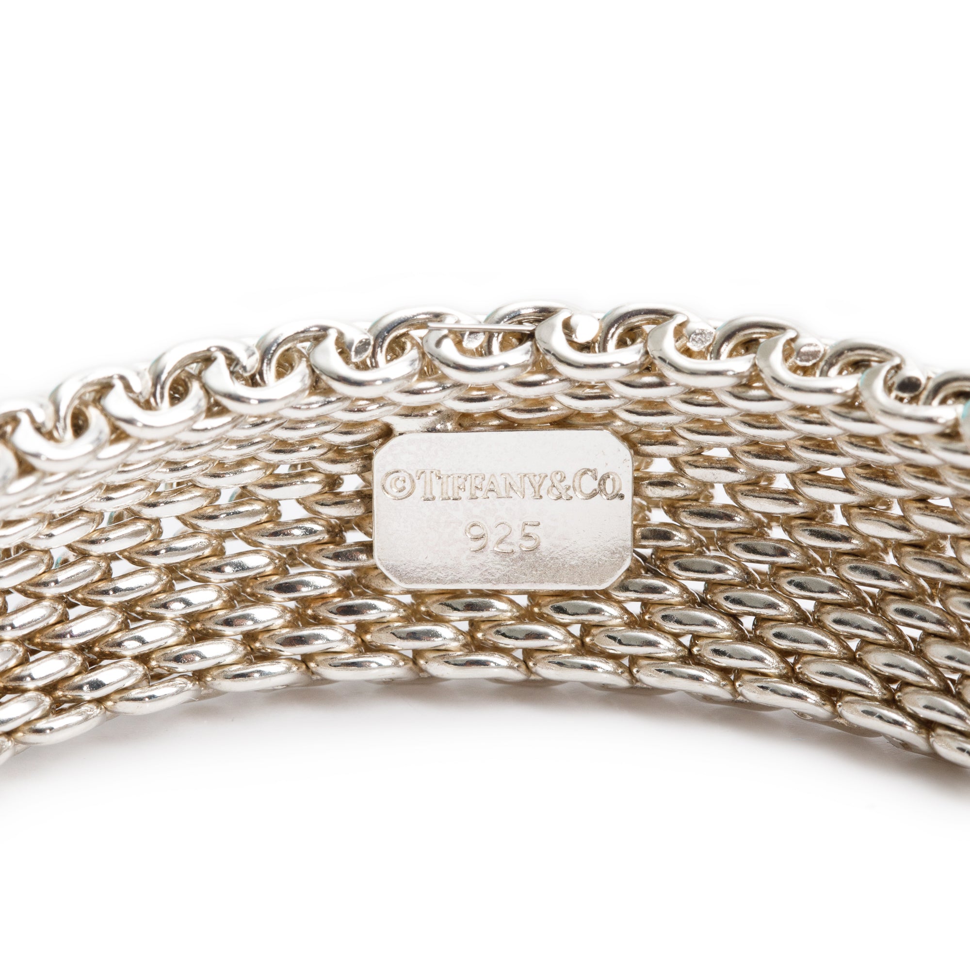 Tiffany & Co. Sterling Silver Somerset Bangle