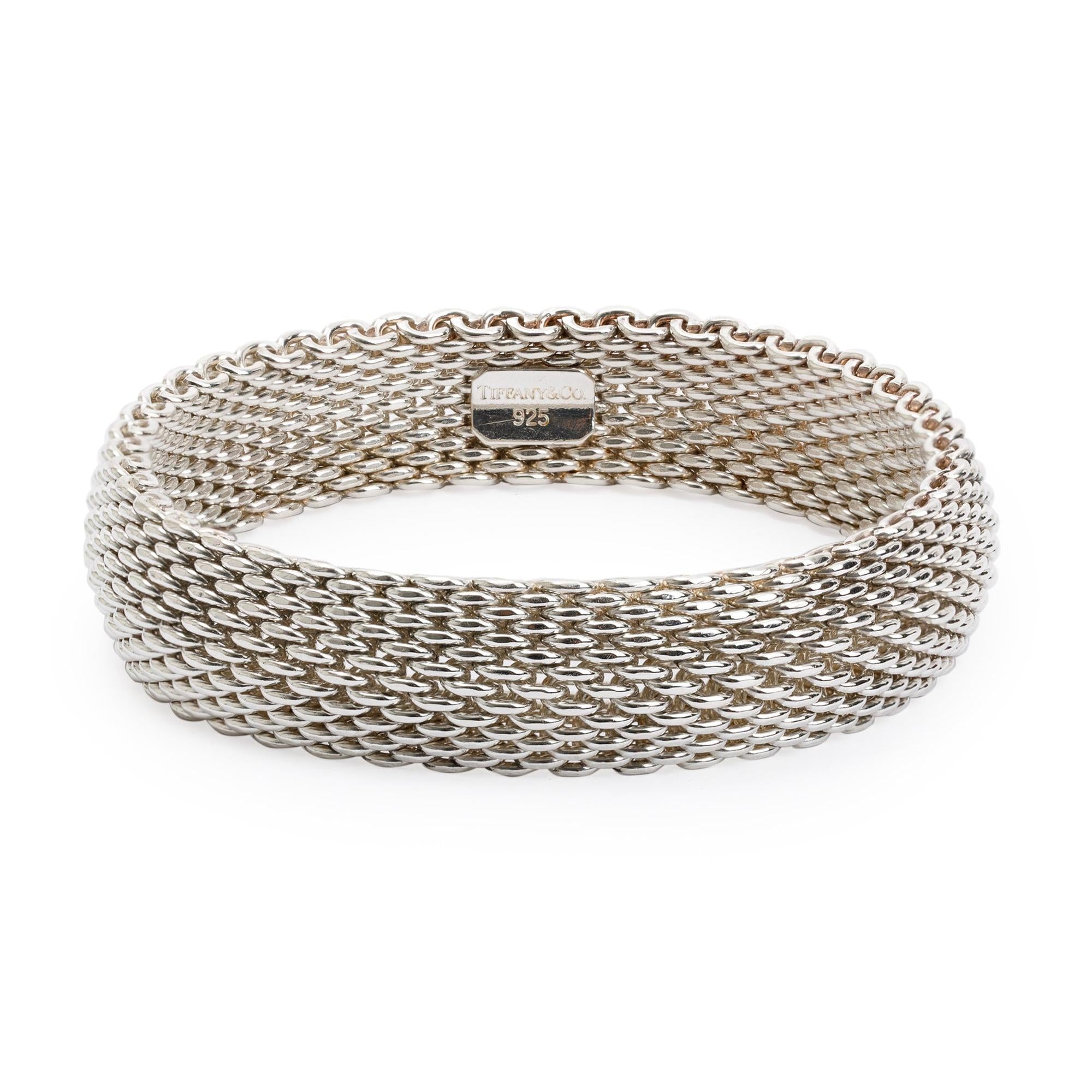 Tiffany & Co. Sterling Silver Somerset Bangle