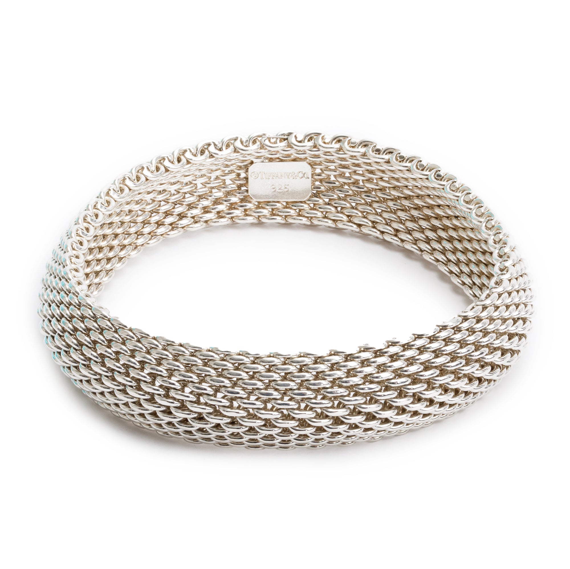 Tiffany & Co. Sterling Silver Somerset Bangle
