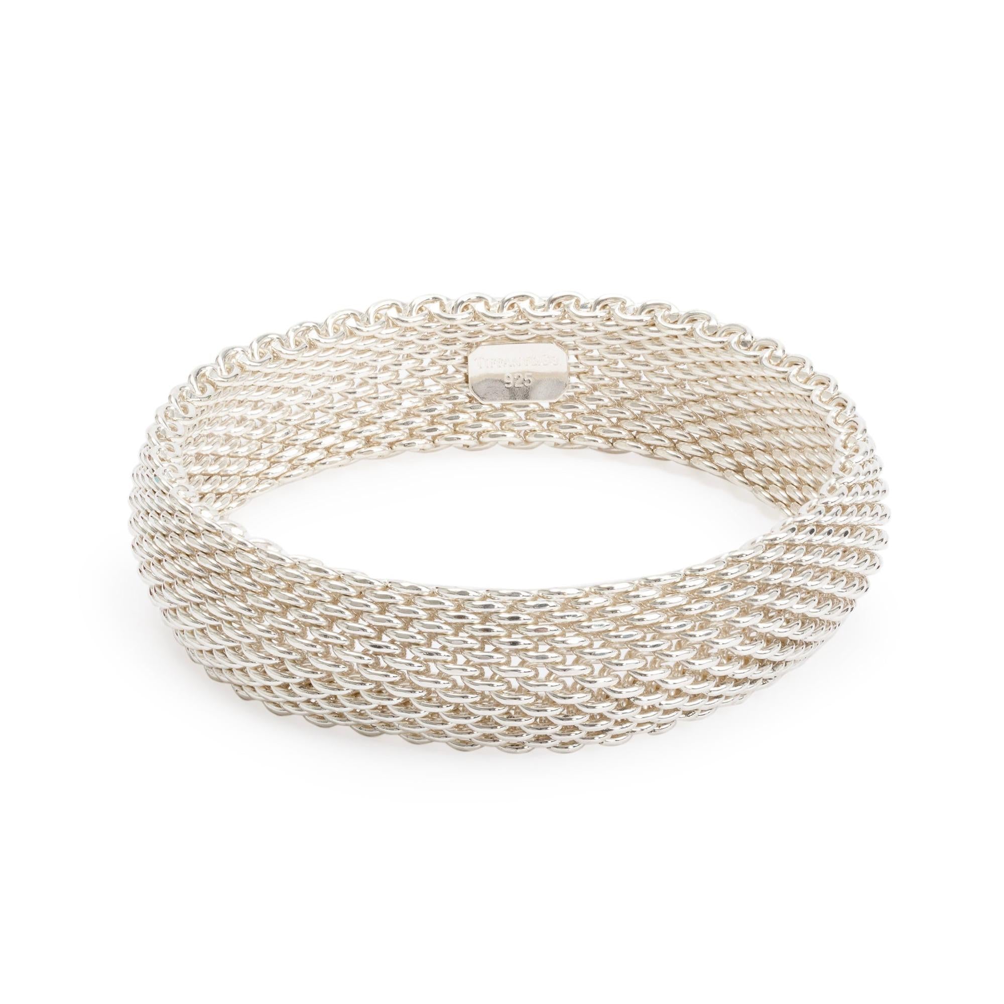 Tiffany & Co. Sterling Silver Somerset Bangle
