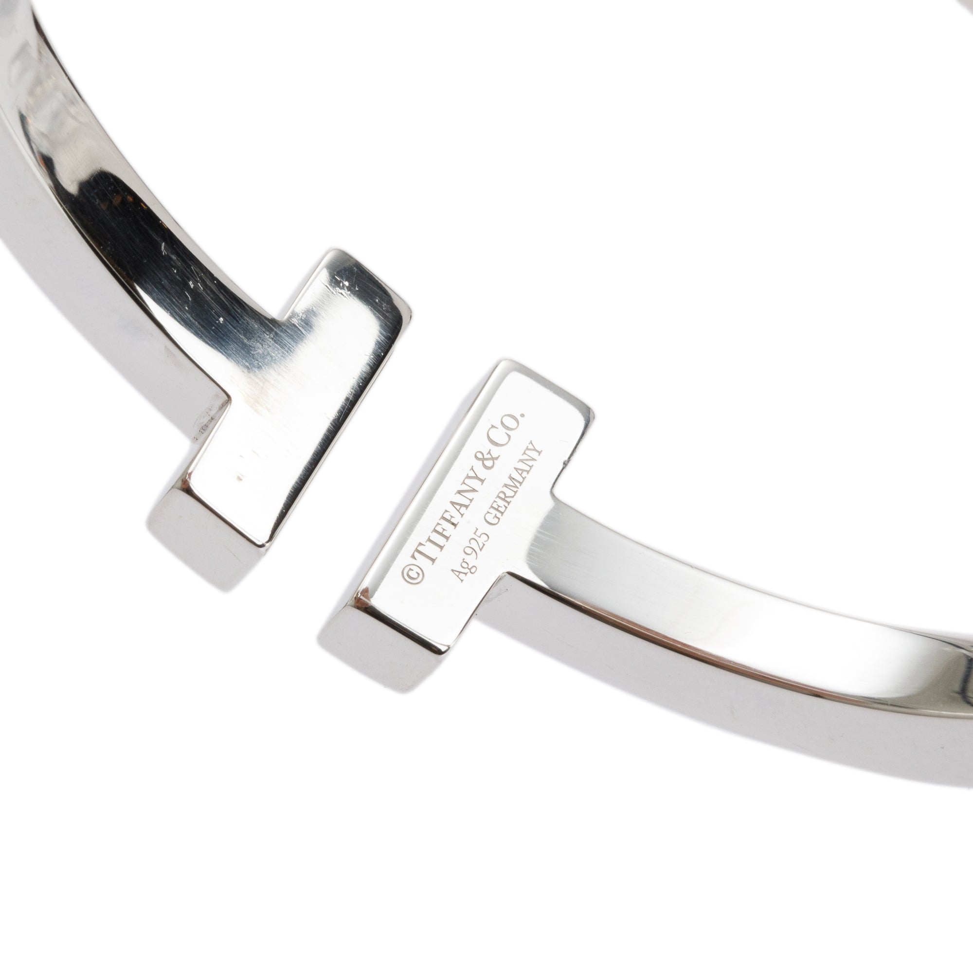 Tiffany & Co. Sterling Silver T Square Bracelet