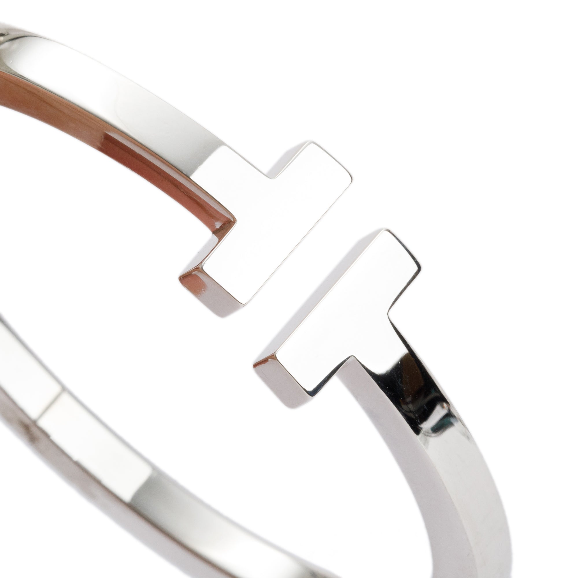 Tiffany & Co. Sterling Silver T Square Bracelet