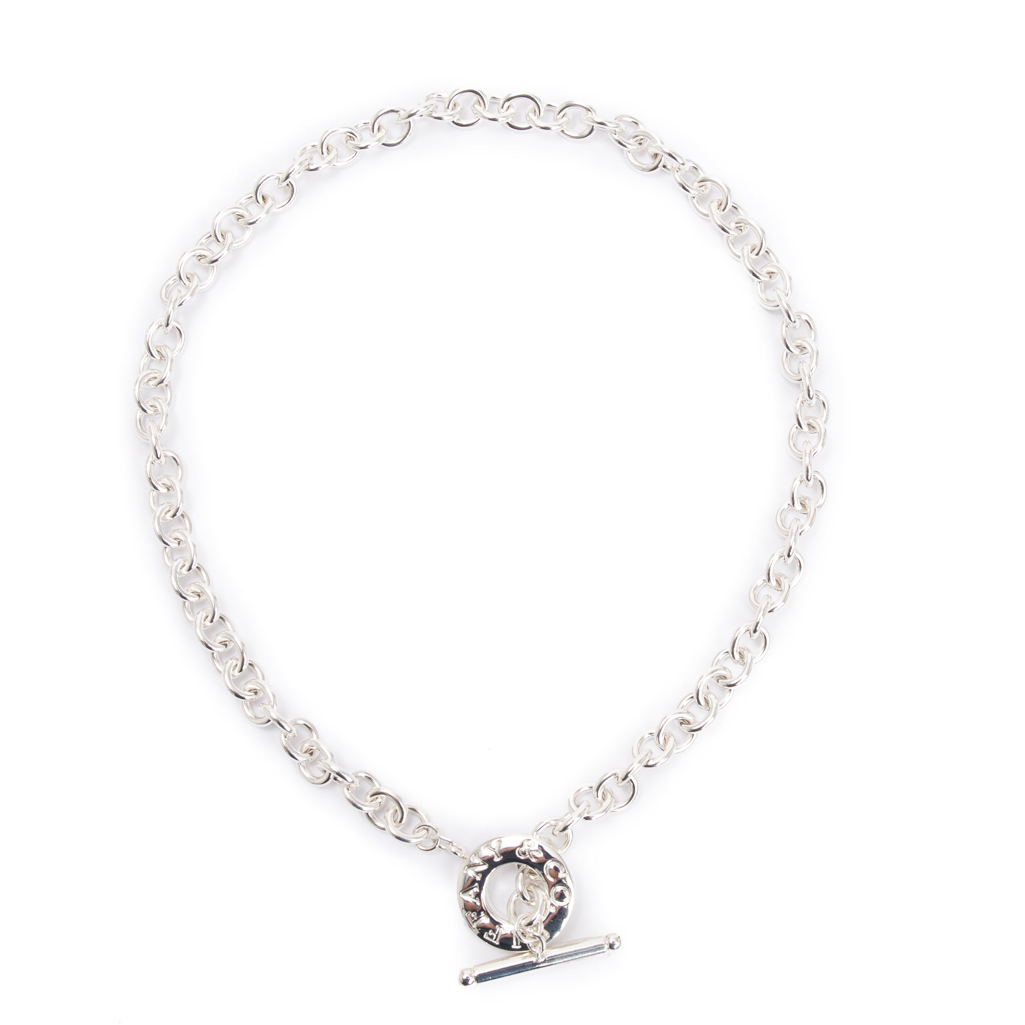 Tiffany & Co. Sterling Silver Toggle Necklace