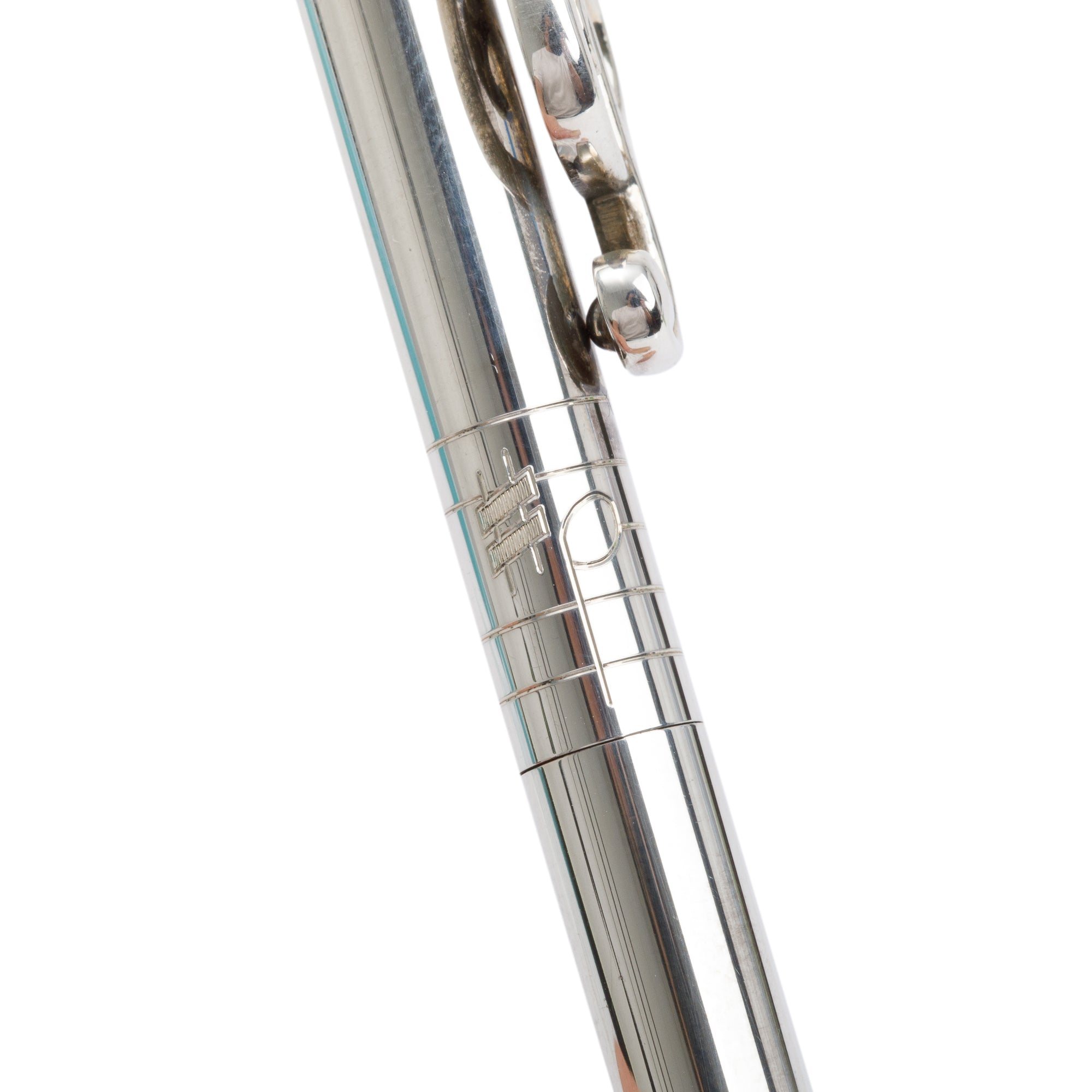 Tiffany & Co. Sterling Silver Treble Clef Ballpoint Pen w/ Box