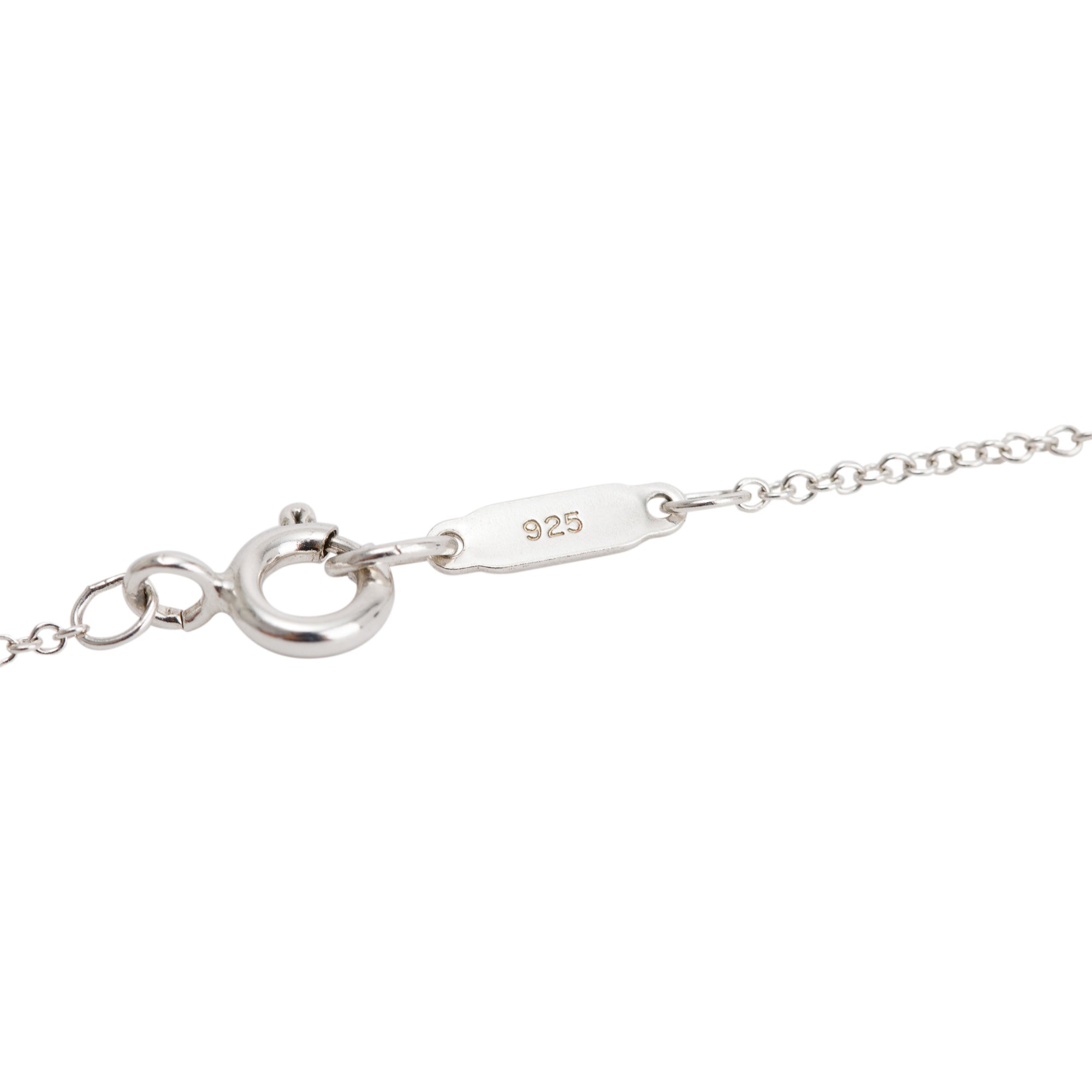 Tiffany & Co. Sterling Silver Tsavorite Save the Wilde Elephant Pendant Necklace