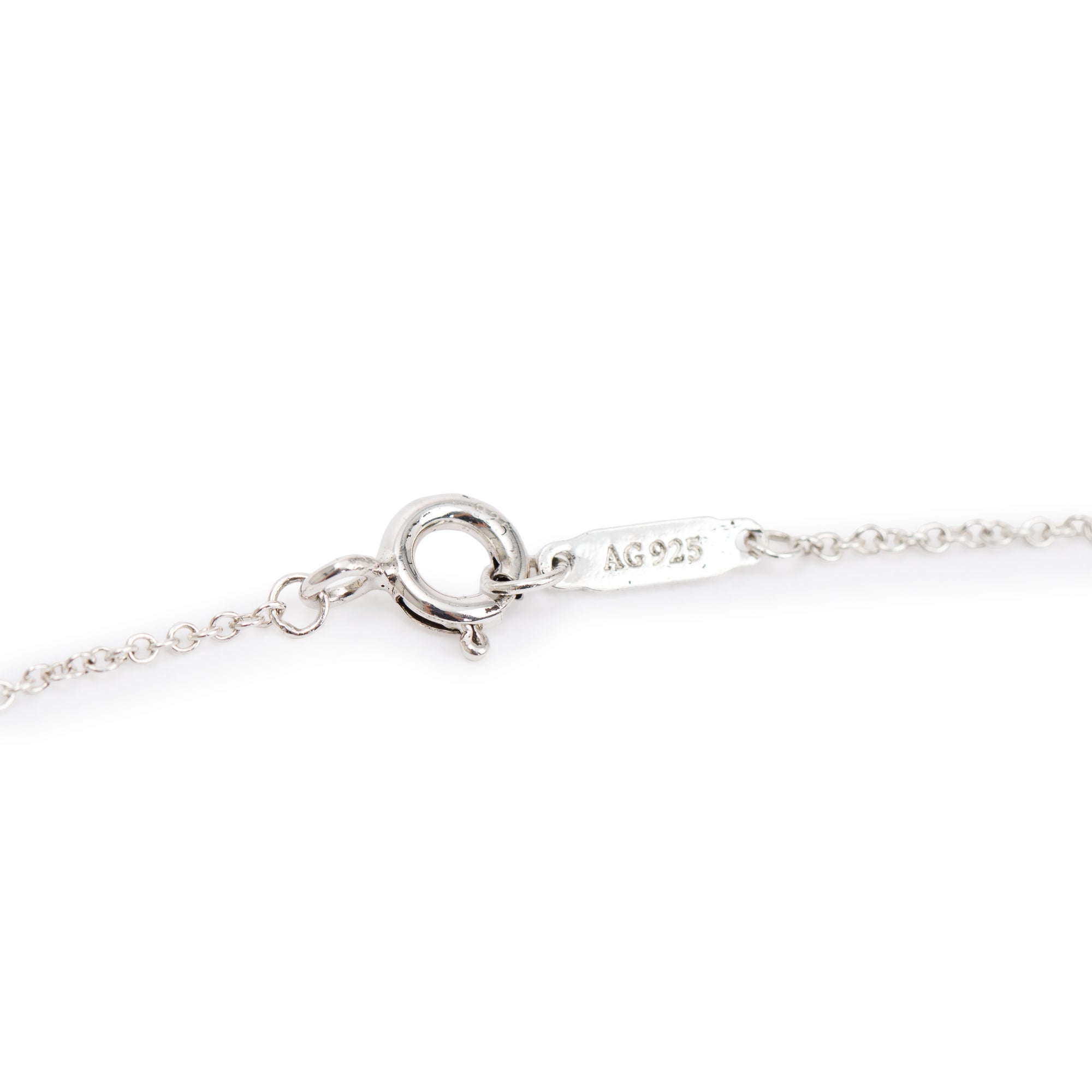 Tiffany & Co. Sterling Silver Ziegfeld 9MM Pearl Pendant Necklace
