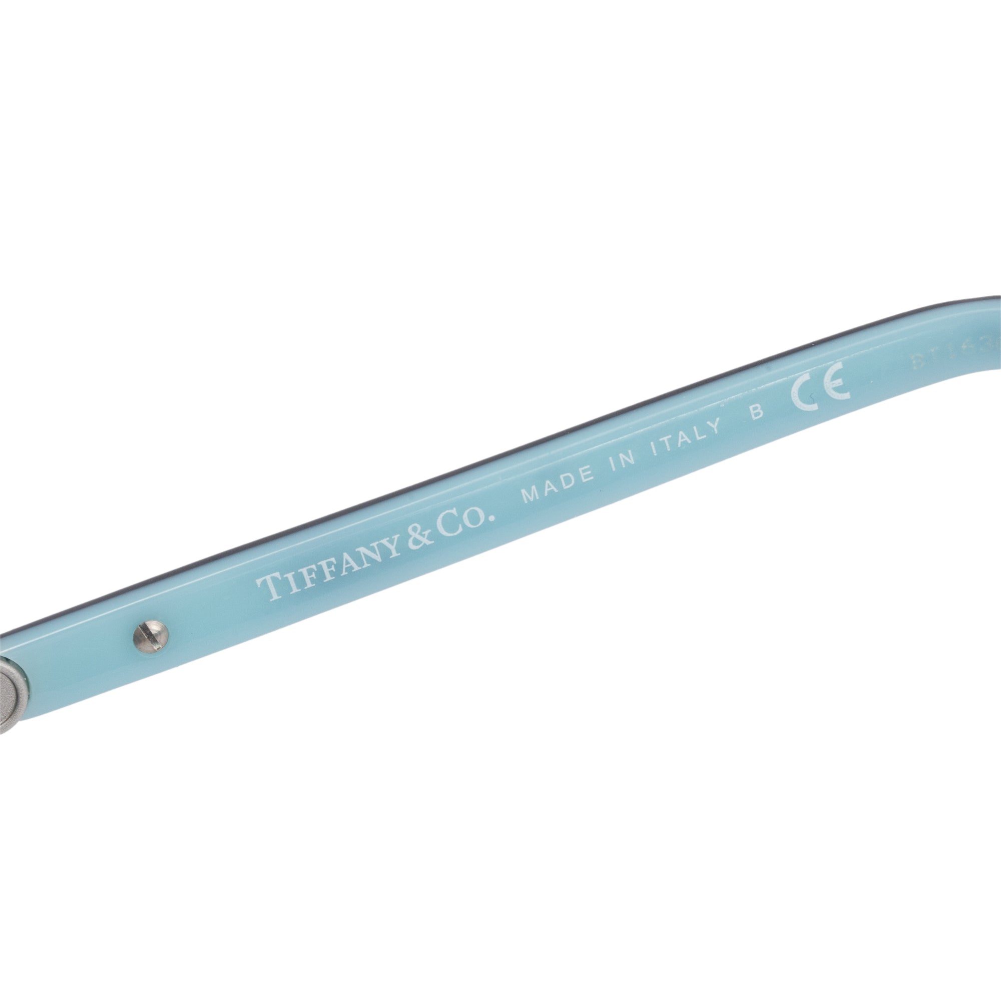 Tiffany & Co. TF 4121-B Black & Tiffany Blue Acetate Crystal Gradient Sunglasses w/ Box & Case