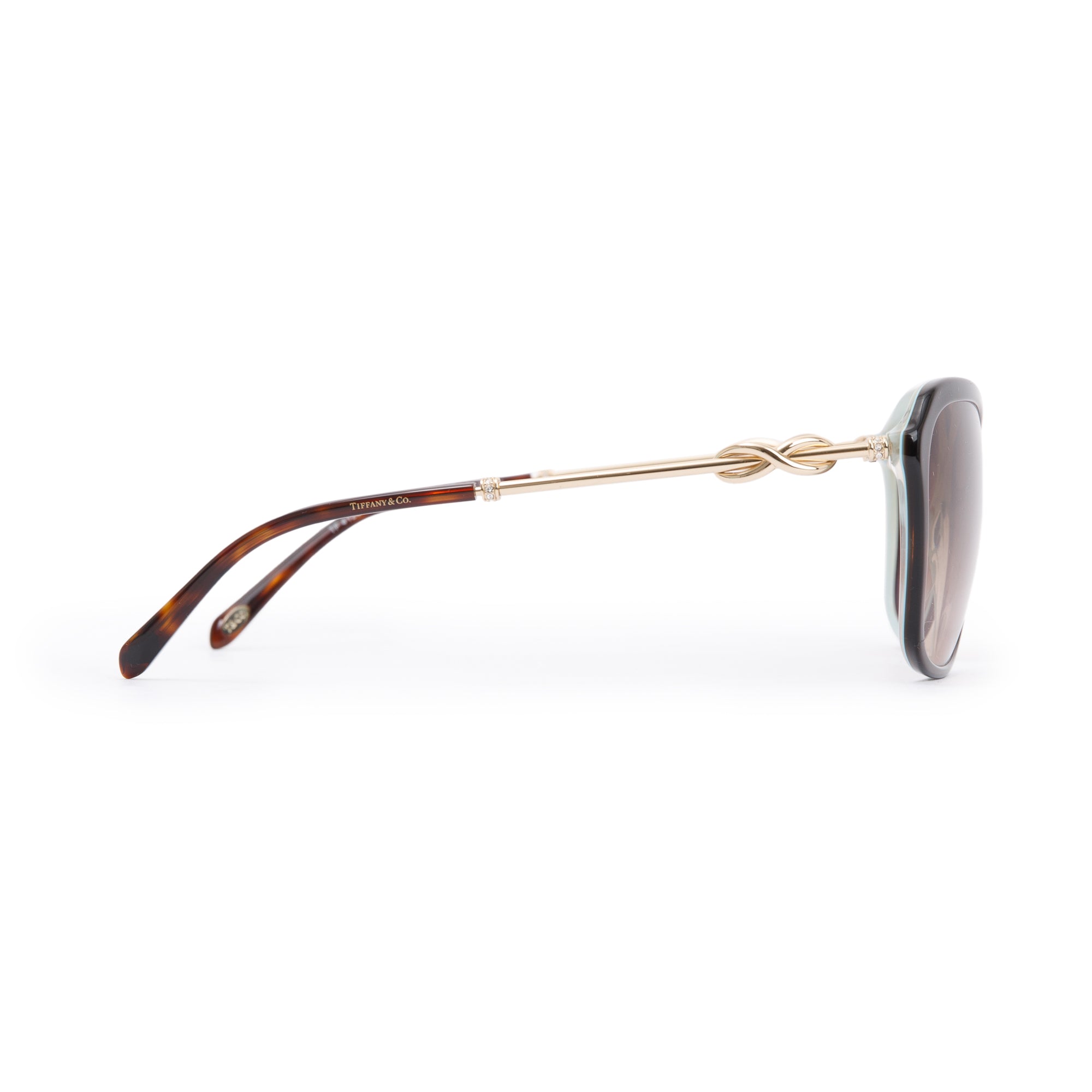 Tiffany & Co. TF 4128-B Infinity Square Sunglasses w/ Box & Case