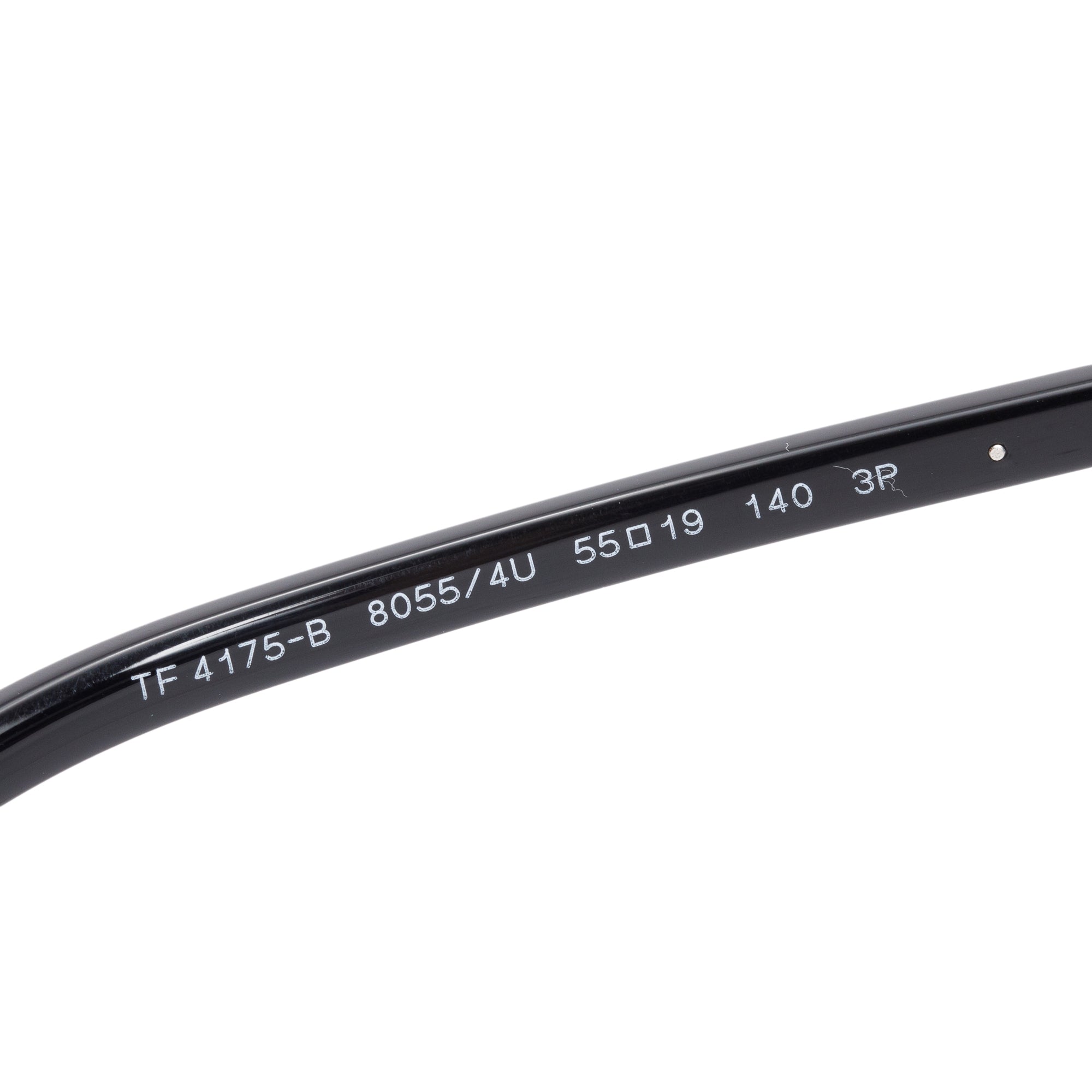 Tiffany & Co. TF 4175-B Black & Tiffany Blue Acetate Crystal Cat-Eye Sunglasses w/ Box & Case