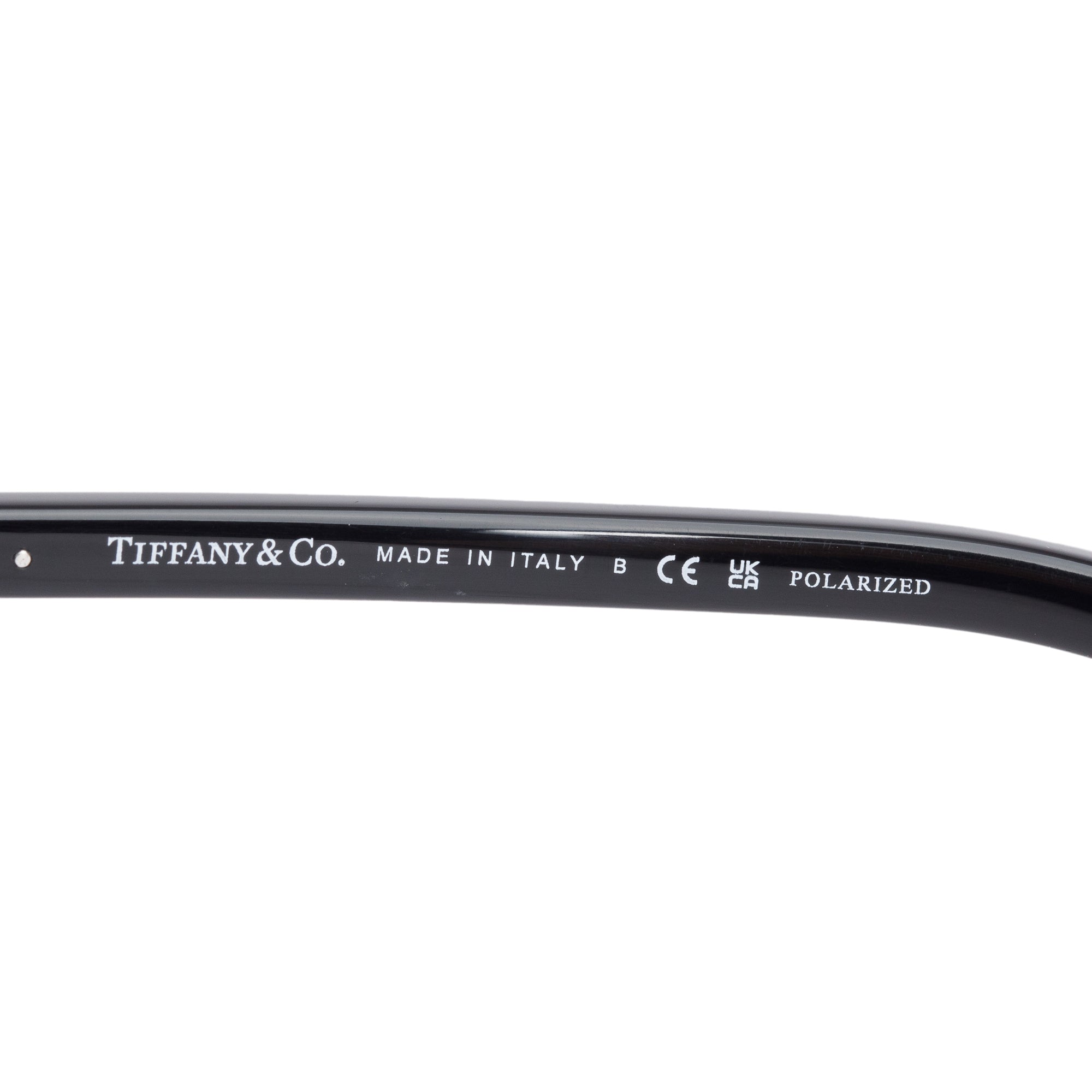 Tiffany & Co. TF 4175-B Black & Tiffany Blue Acetate Crystal Cat-Eye Sunglasses w/ Box & Case