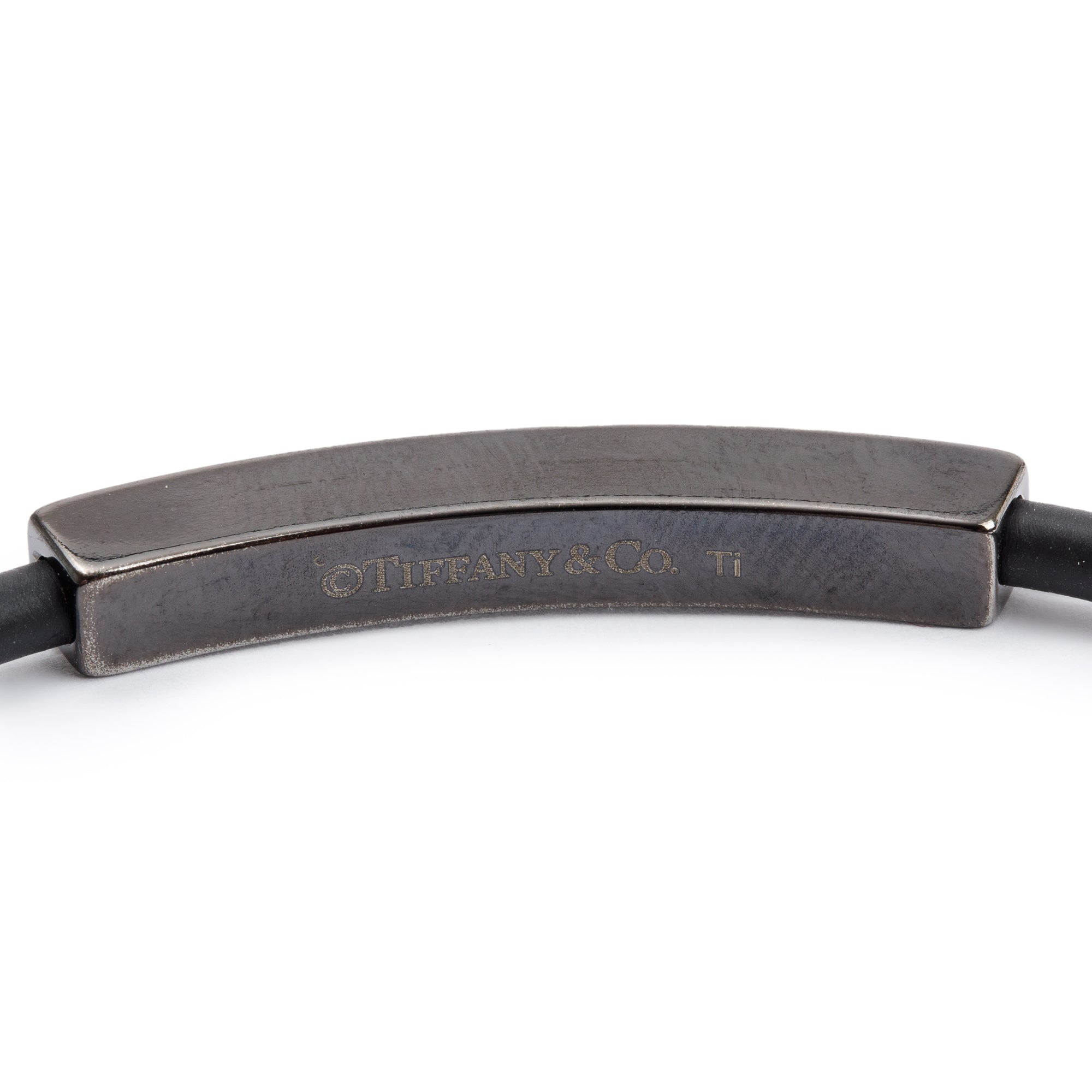 Tiffany & Co. Titanium 1837 Rubber Bracelet