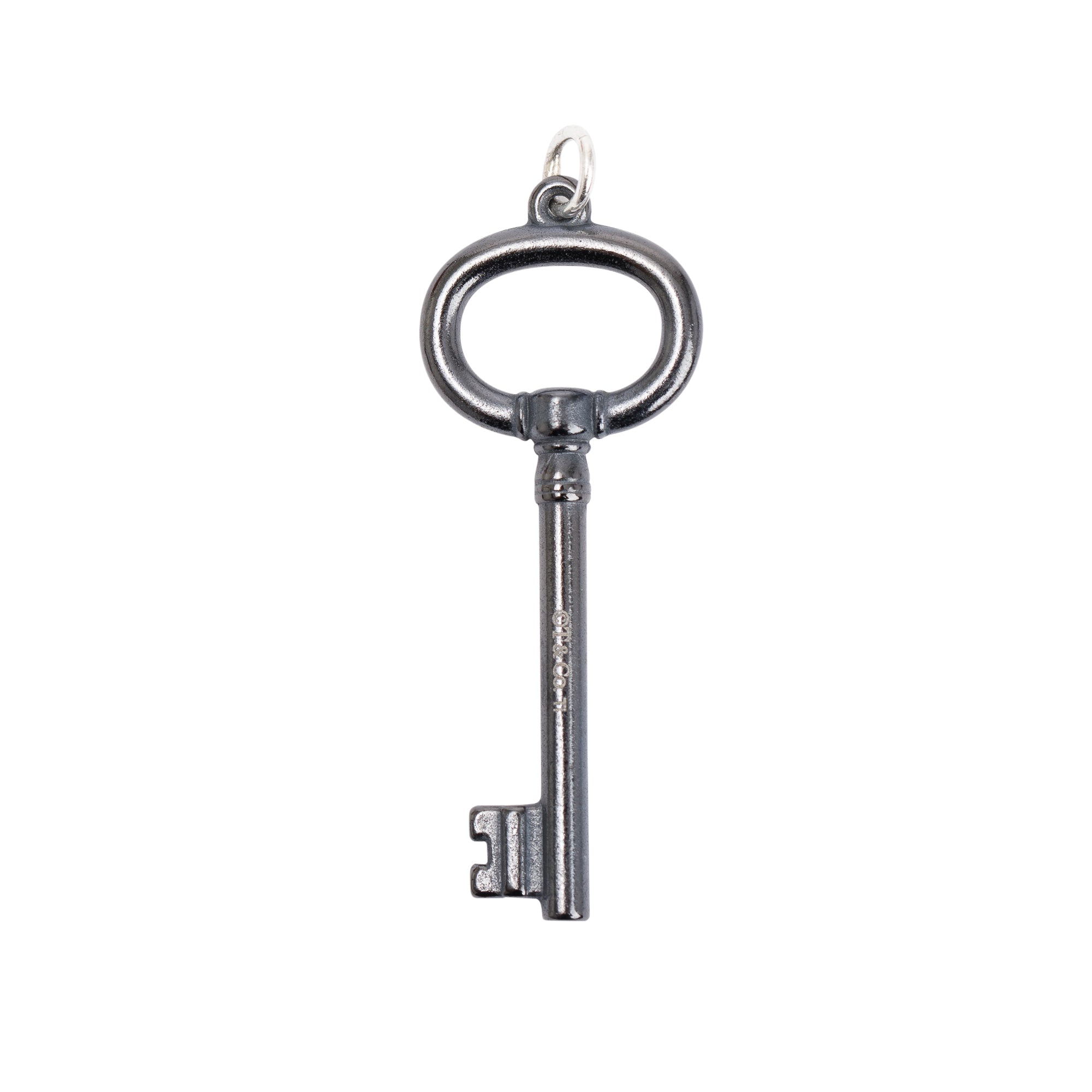 Tiffany & Co. Titanium Oval Key Pendant