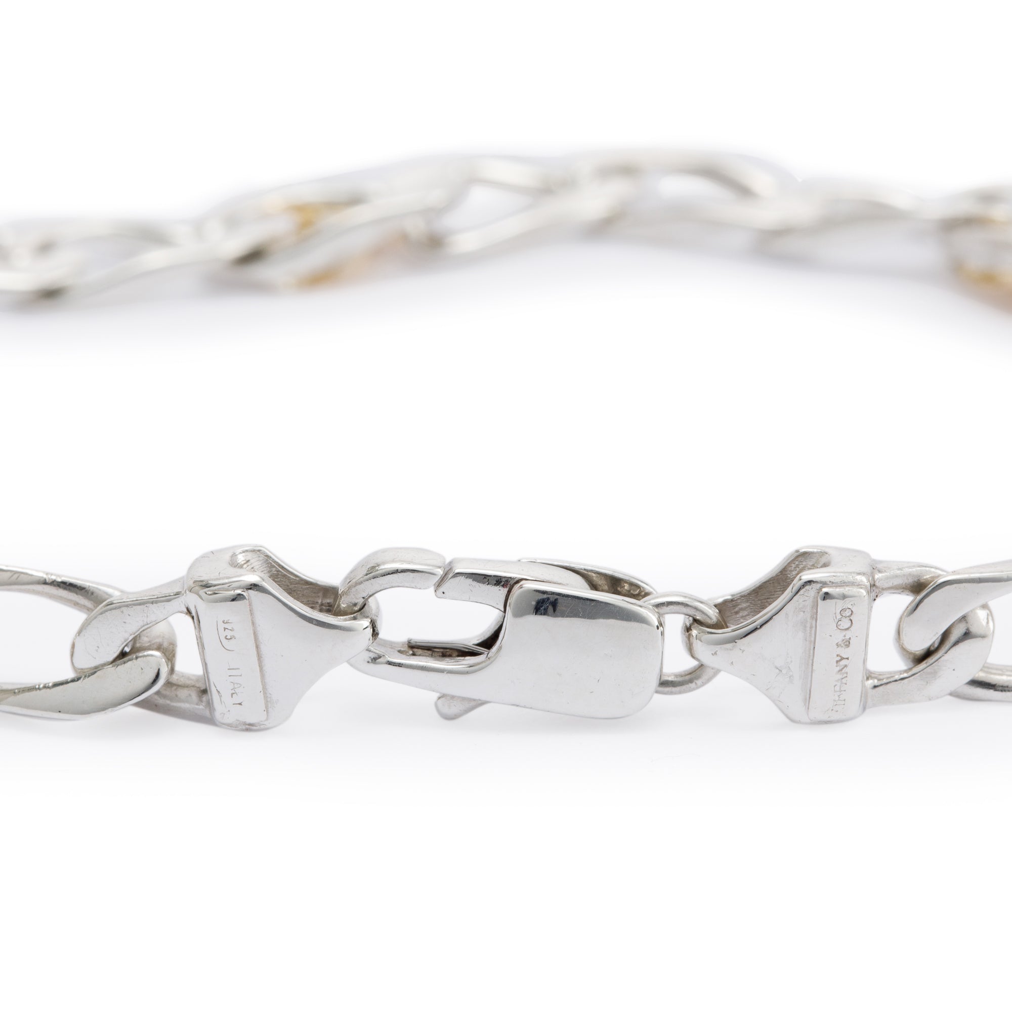 Tiffany & Co. Two-Tone Curb Link Bracelet