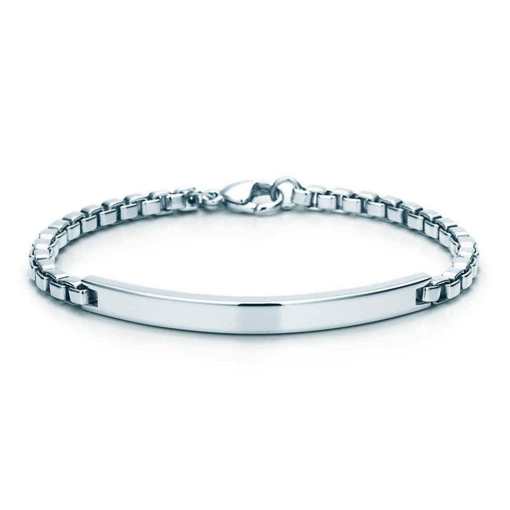 Tiffany & Co. Venetian Link ID Bracelet.