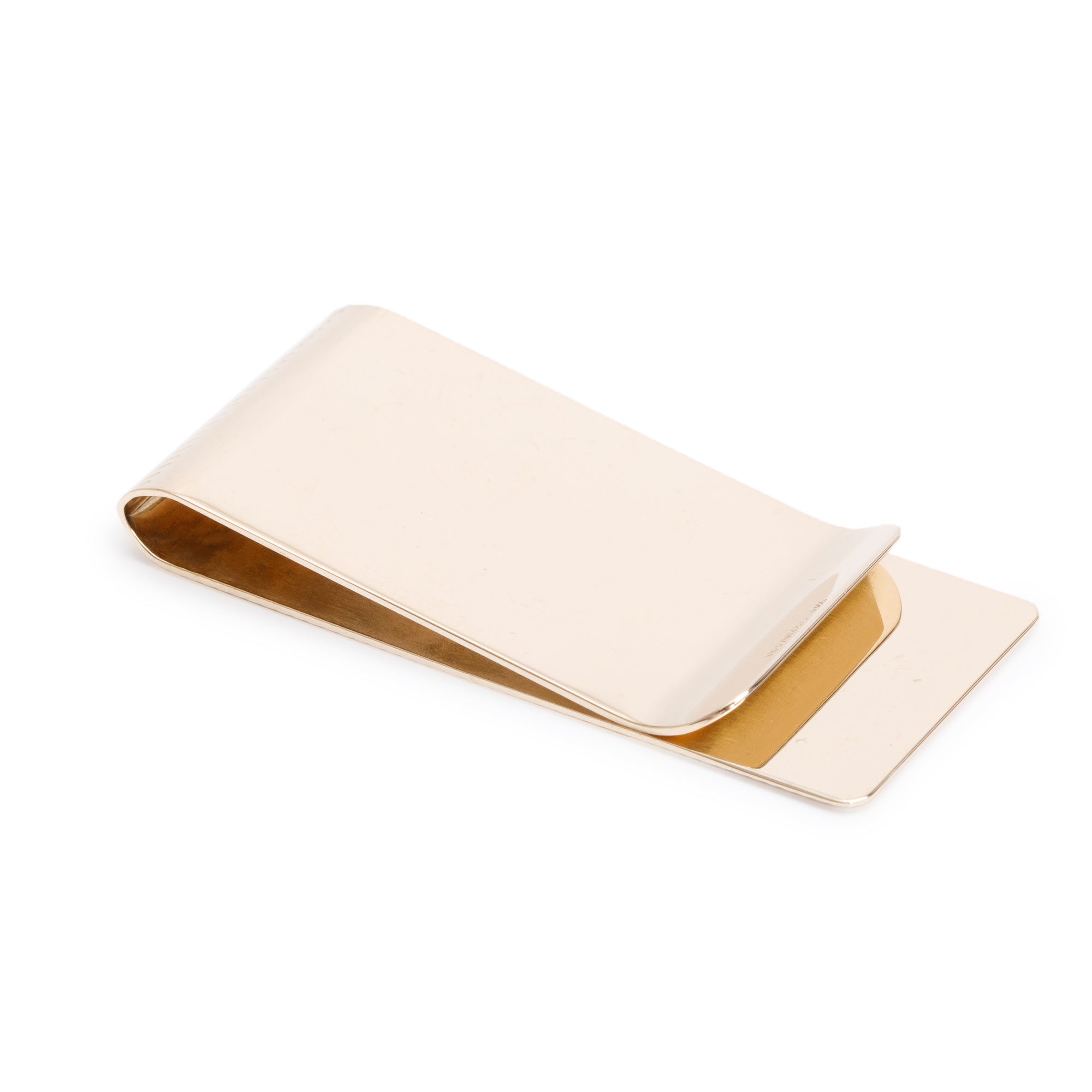 Tiffany & Co. Vintage 14k Yellow Gold Money Clip