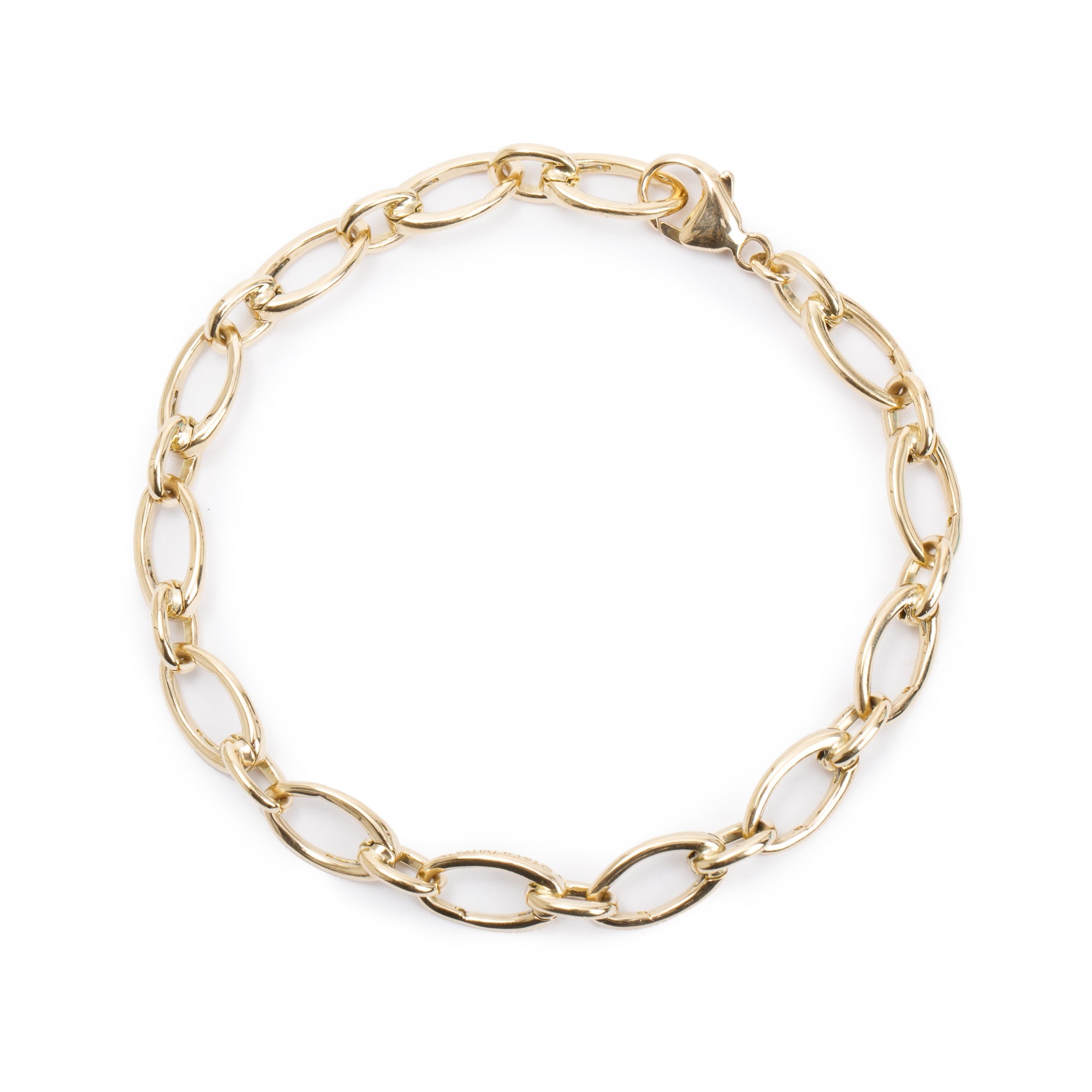 Tiffany & Co. Vintage 18k Yellow Gold Link Bracelet