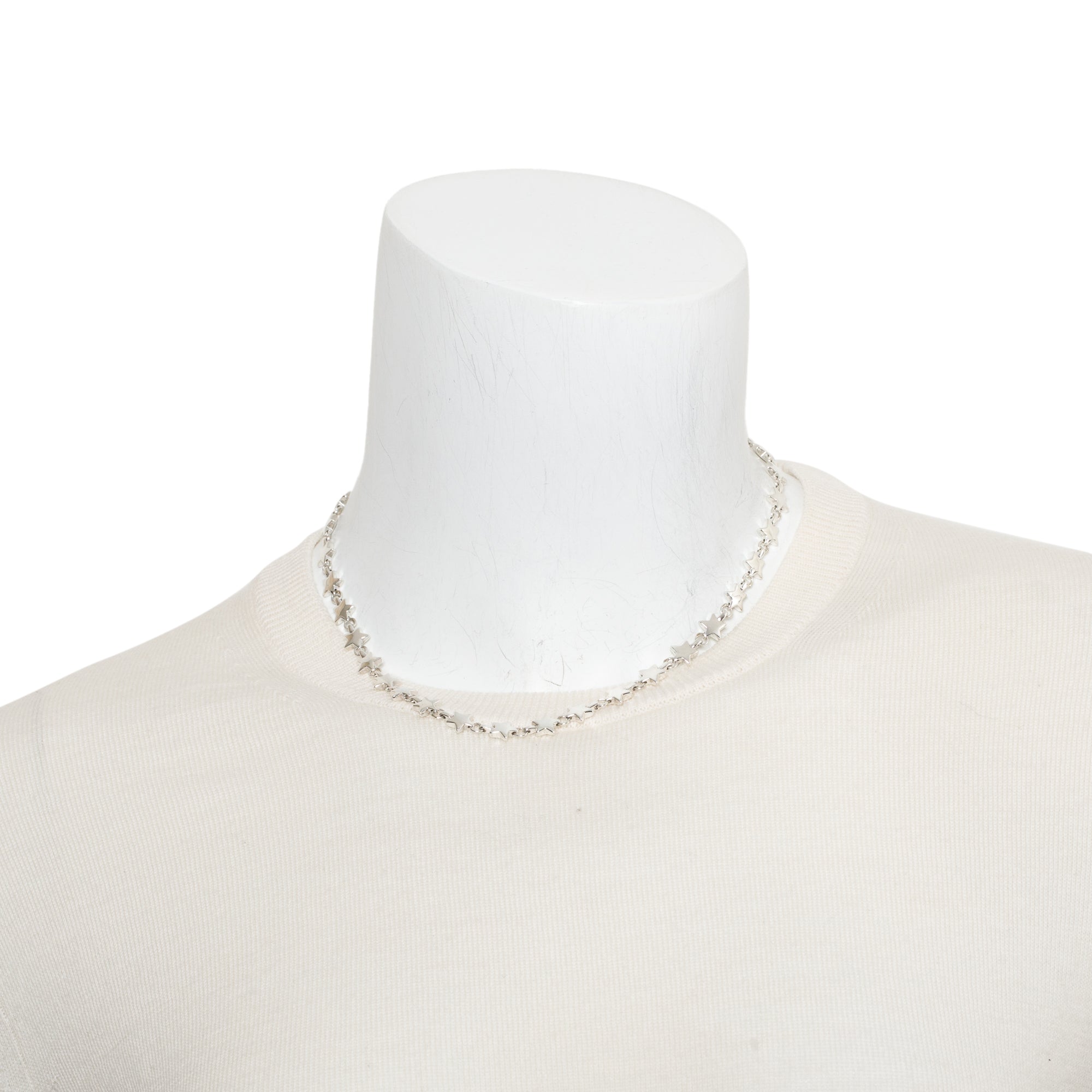 Tiffany & Co. Vintage Sterling Silver Star Link Necklace