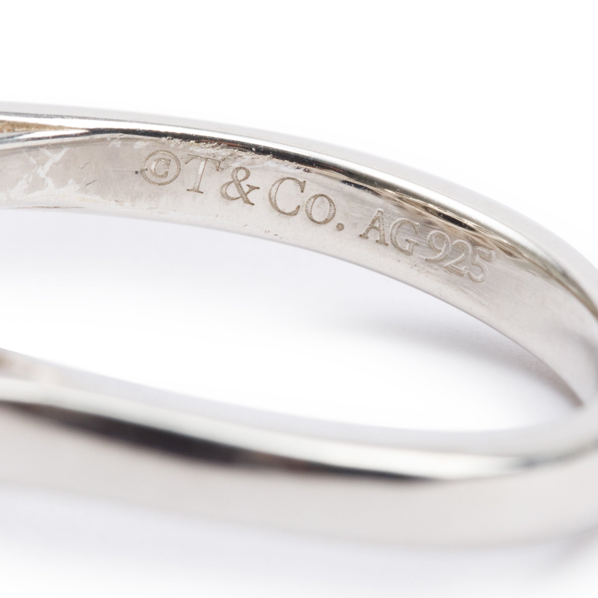 Tiffany & Co. Ziegfeld Collection Sterling Silver Onyx & Pearl Ring, Size 6